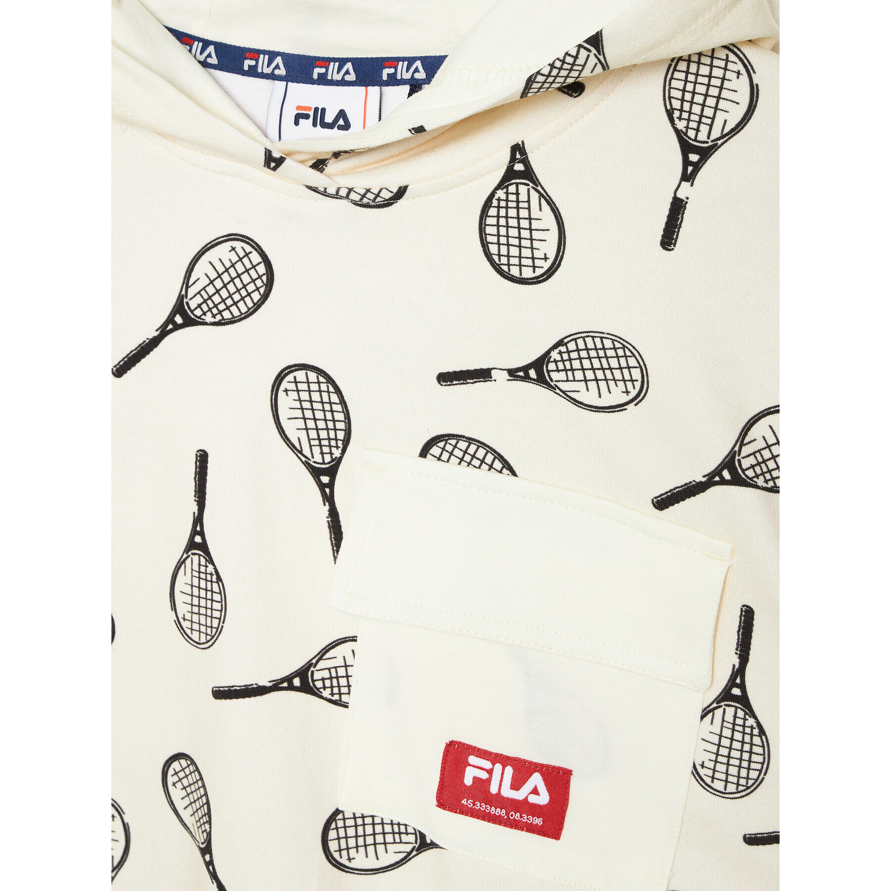 Fila Суитшърт Train FAT0032 Бежов Regular Fit - Pepit.bg