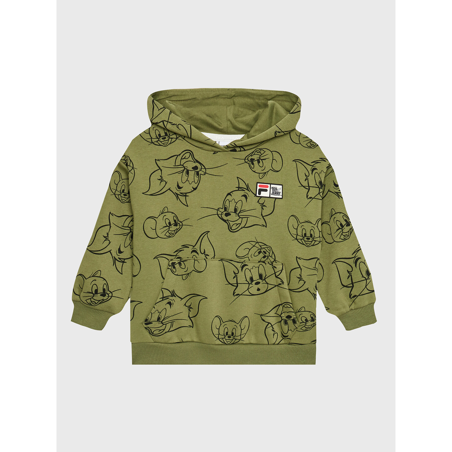 Fila Суитшърт Tulsa 771192 Зелен Regular Fit - Pepit.bg