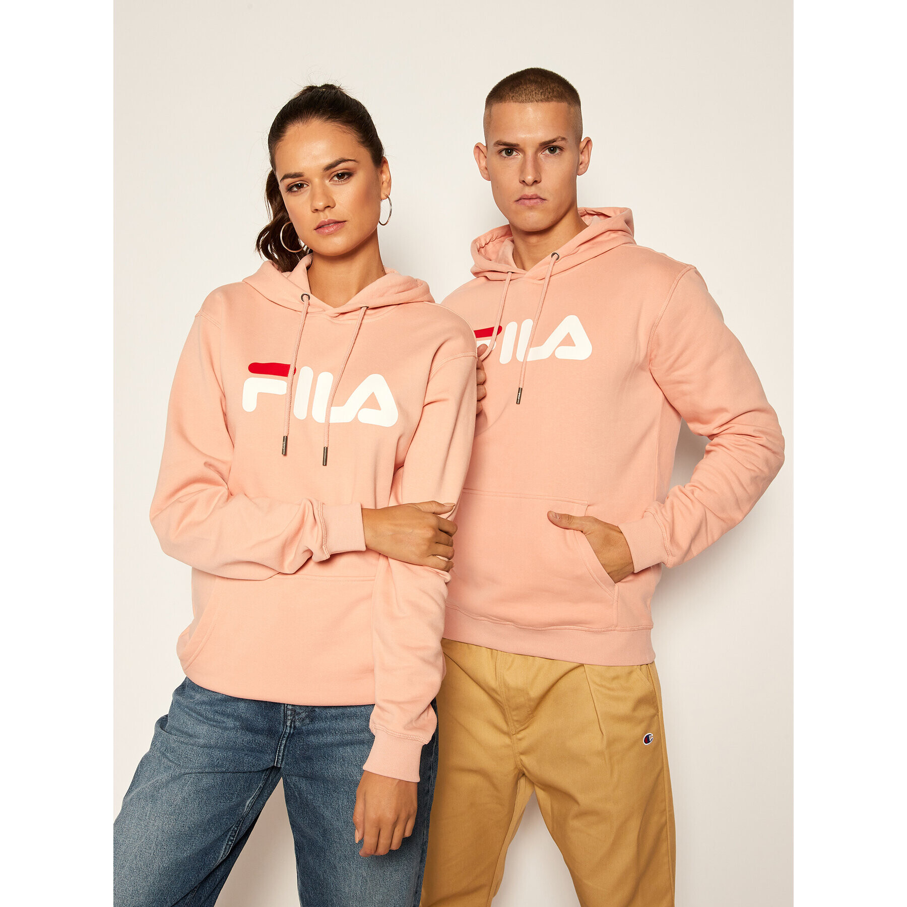 Fila Суитшърт Unisex 681090 Розов Regular Fit - Pepit.bg