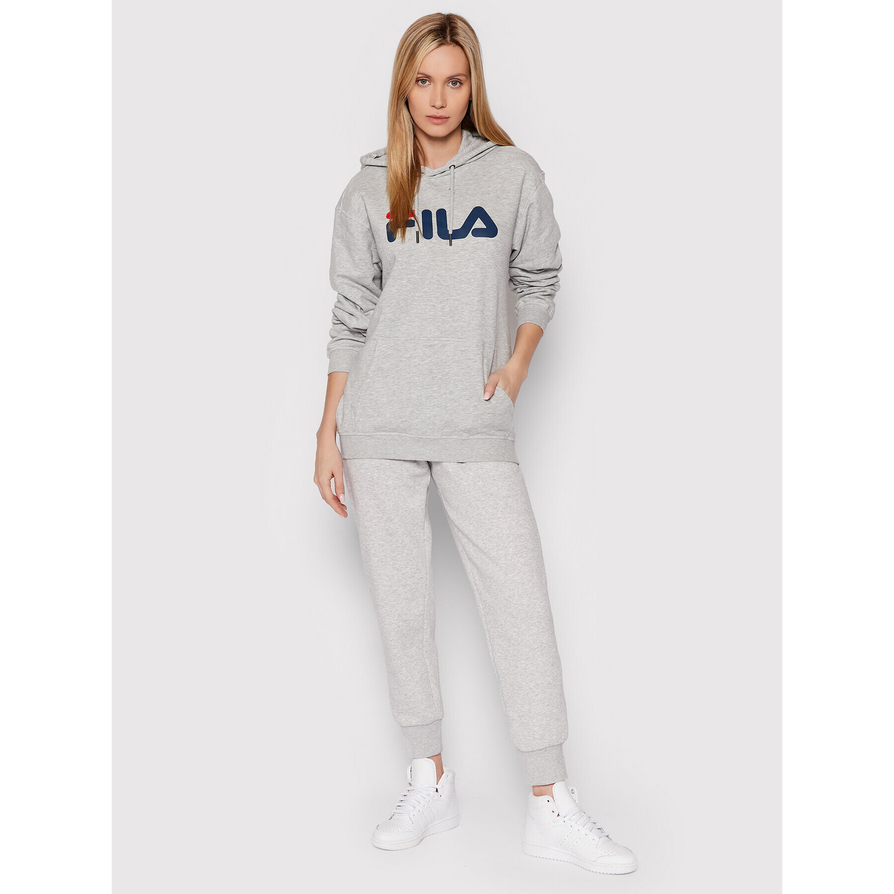 Fila Суитшърт Unisex 681090 Сив Regular Fit - Pepit.bg