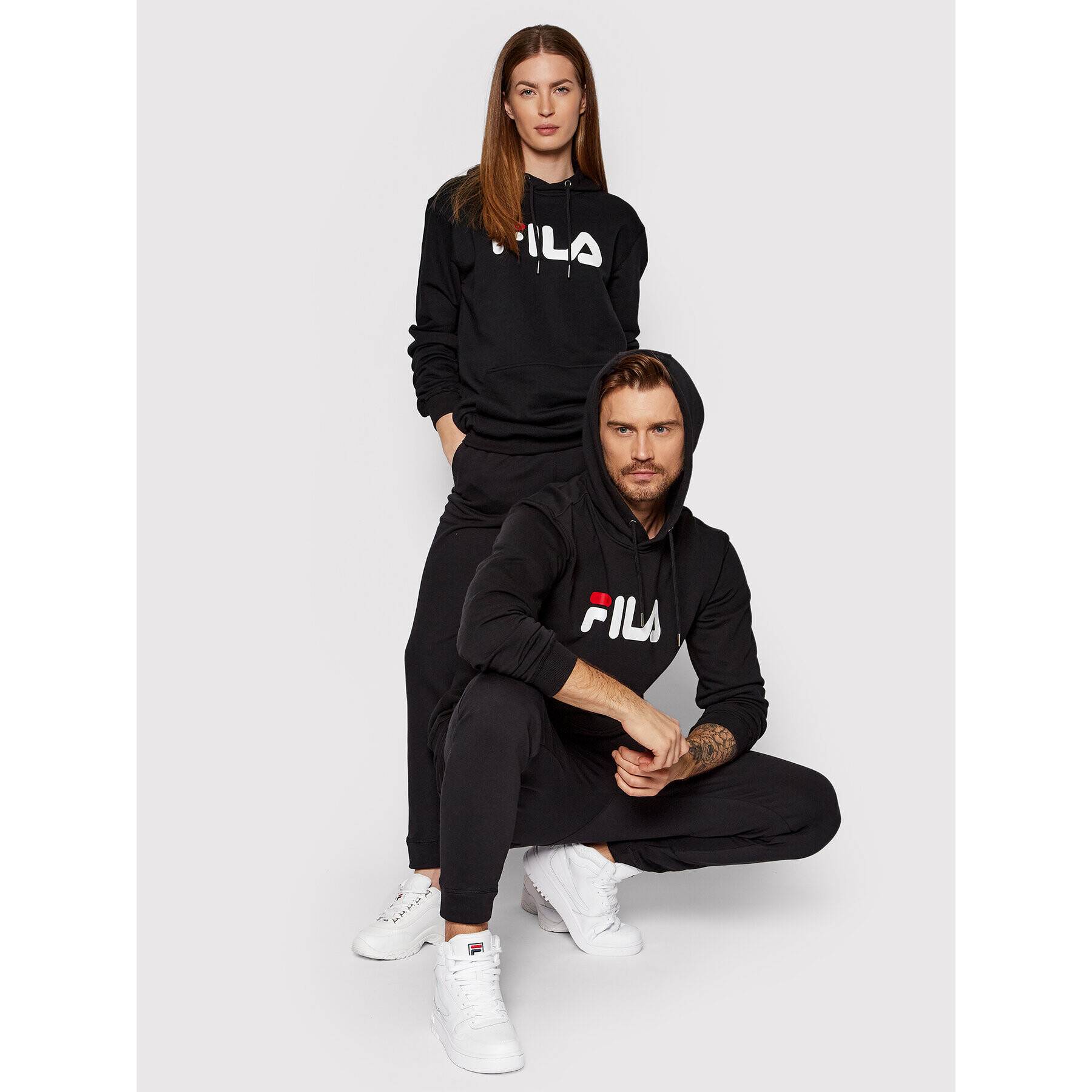 Fila Суитшърт Unisex Barumini FAU0068 Черен Regular Fit - Pepit.bg