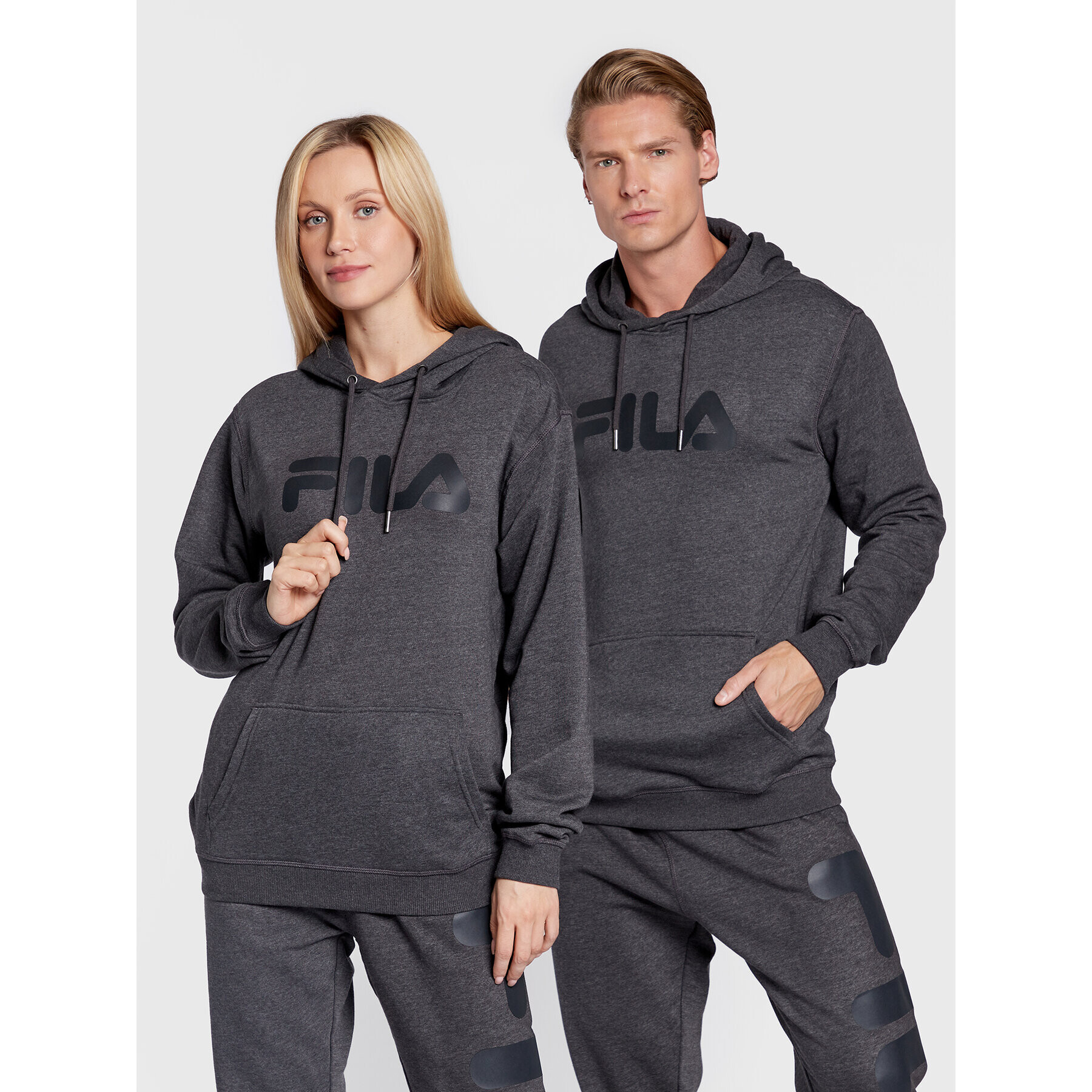 Fila Суитшърт Unisex Barumini FAU0090 Сив Regular Fit - Pepit.bg