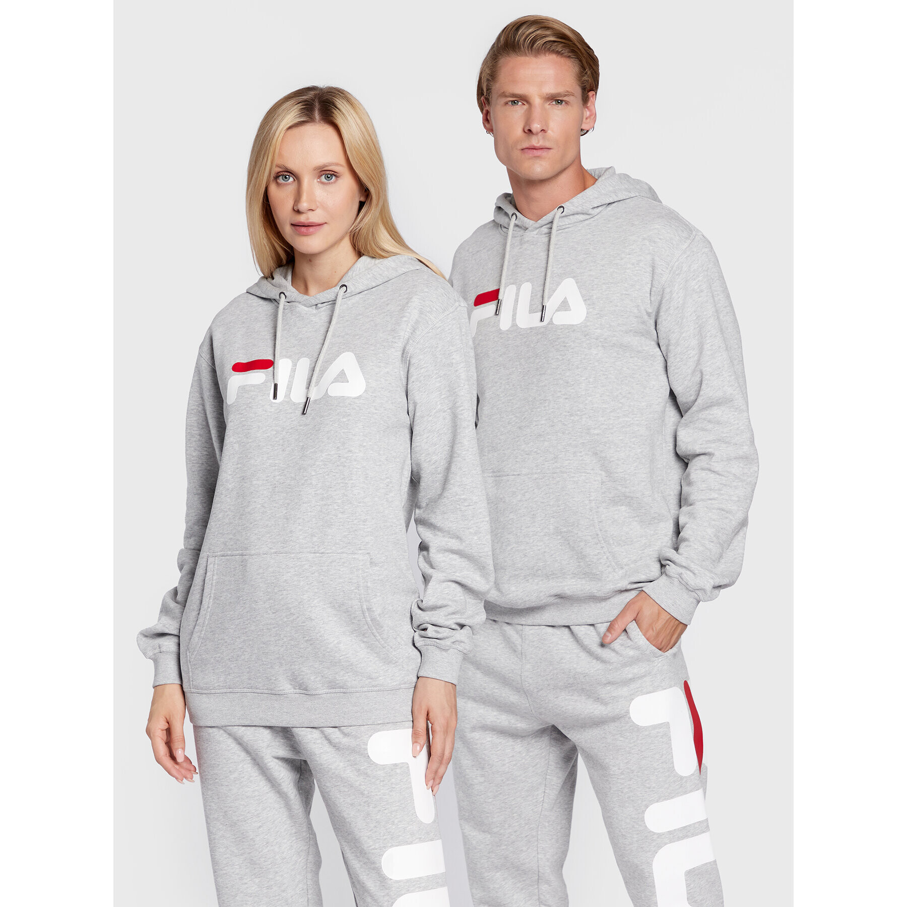 Fila Суитшърт Unisex Barumini FAU0090 Сив Regular Fit - Pepit.bg