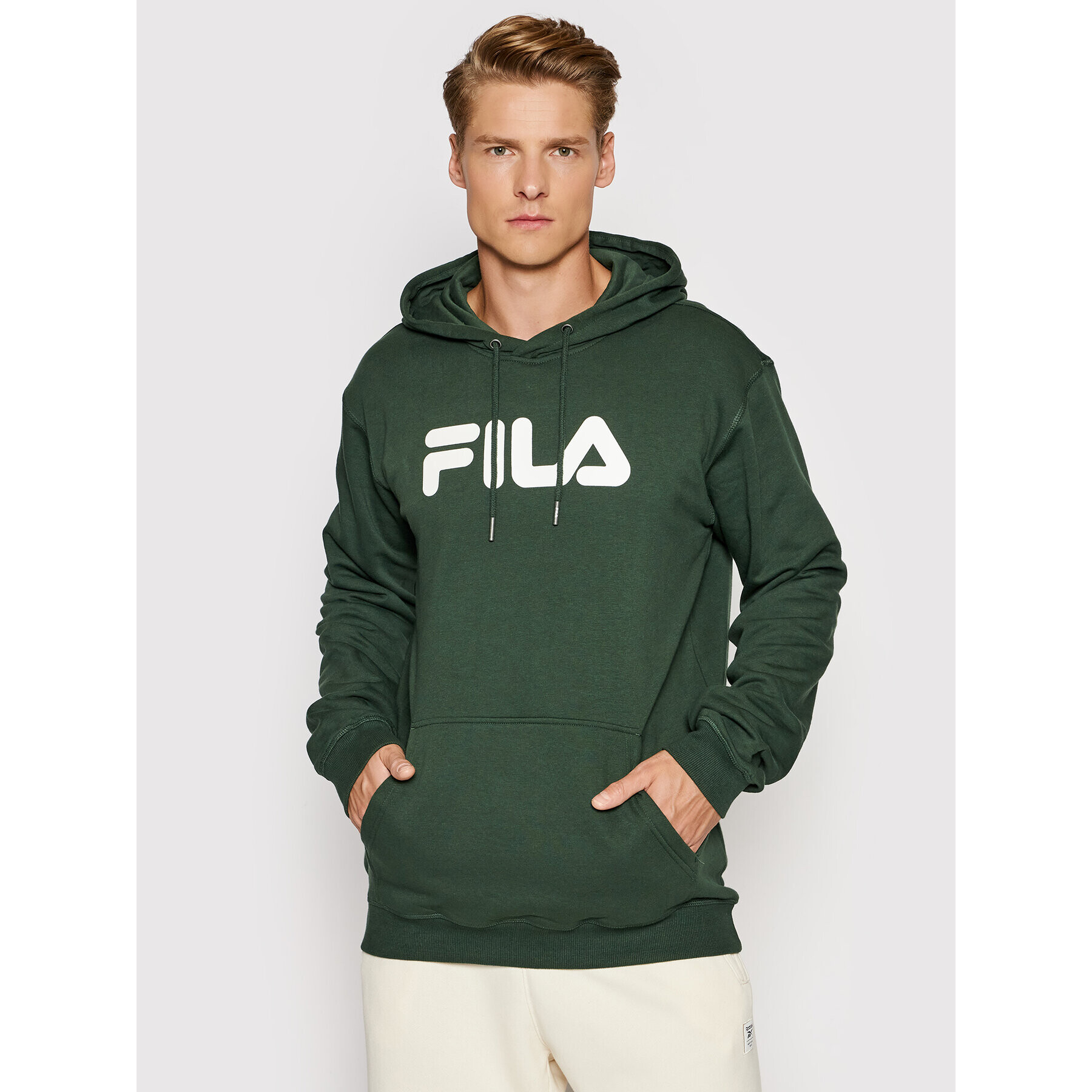 Fila Суитшърт Unisex Classic Pure 681090 Зелен Regular Fit - Pepit.bg