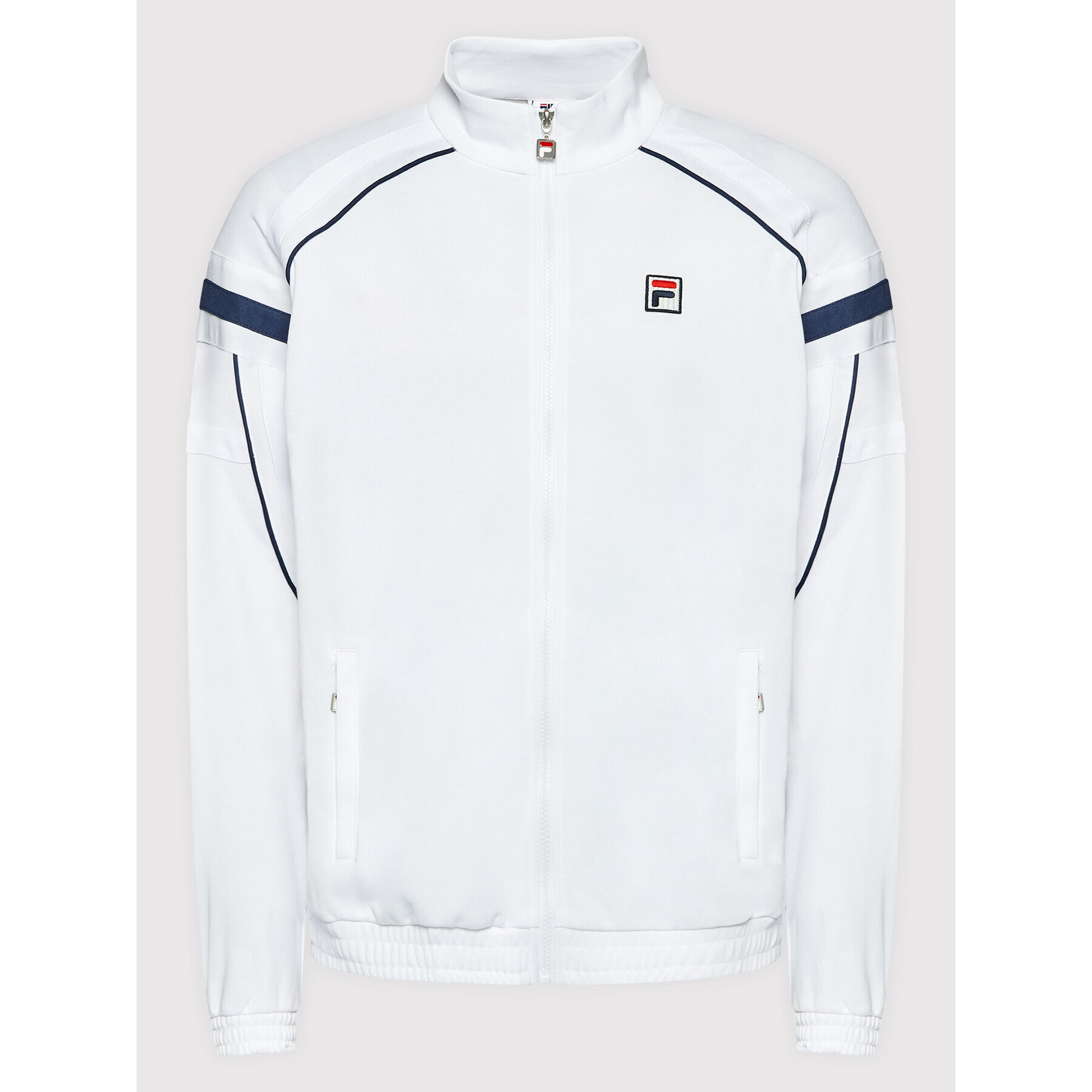 Fila Суитшърт Zvolen FAM0086 Бял Regular Fit - Pepit.bg