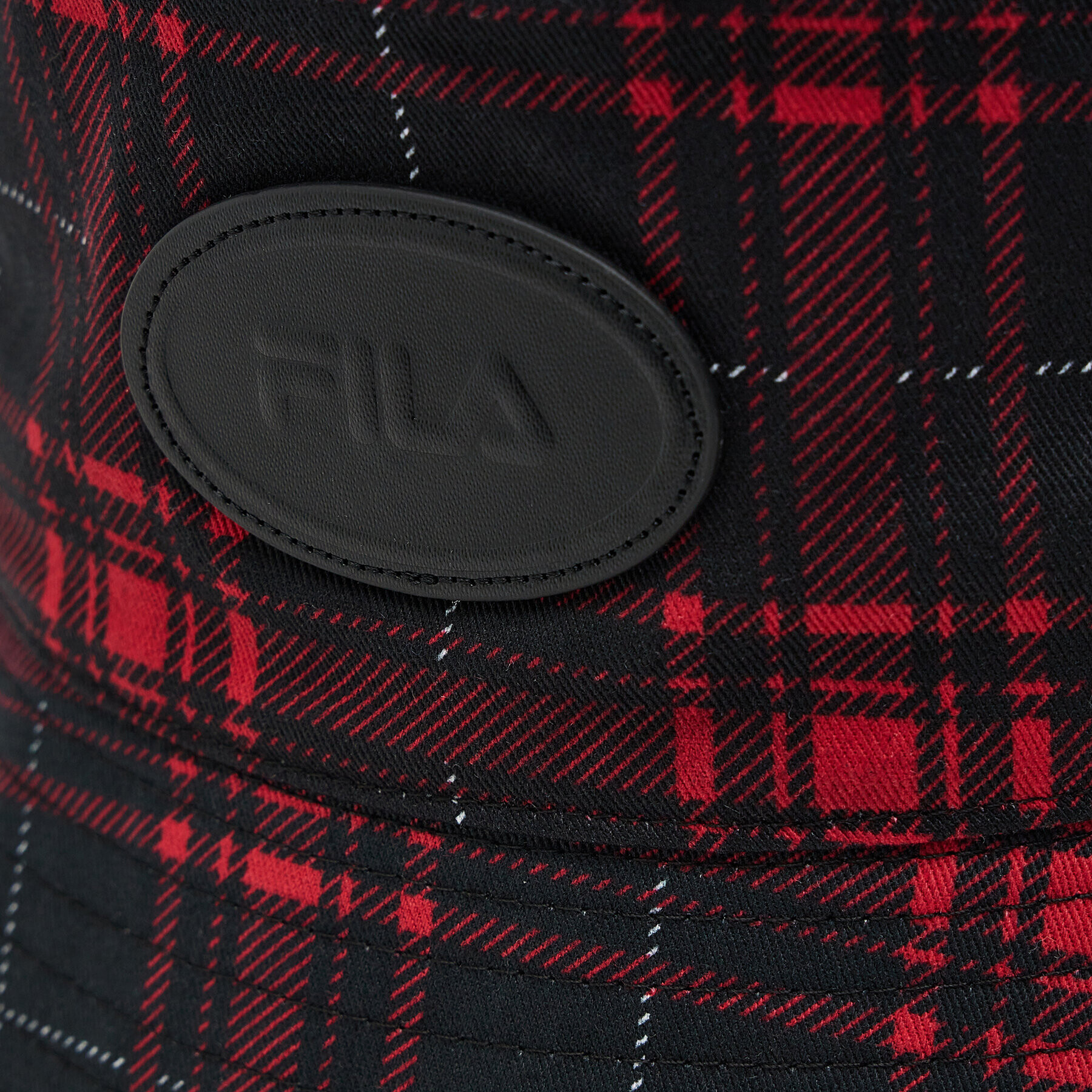 Fila Капела Bucket Check Aop 686165 Черен - Pepit.bg