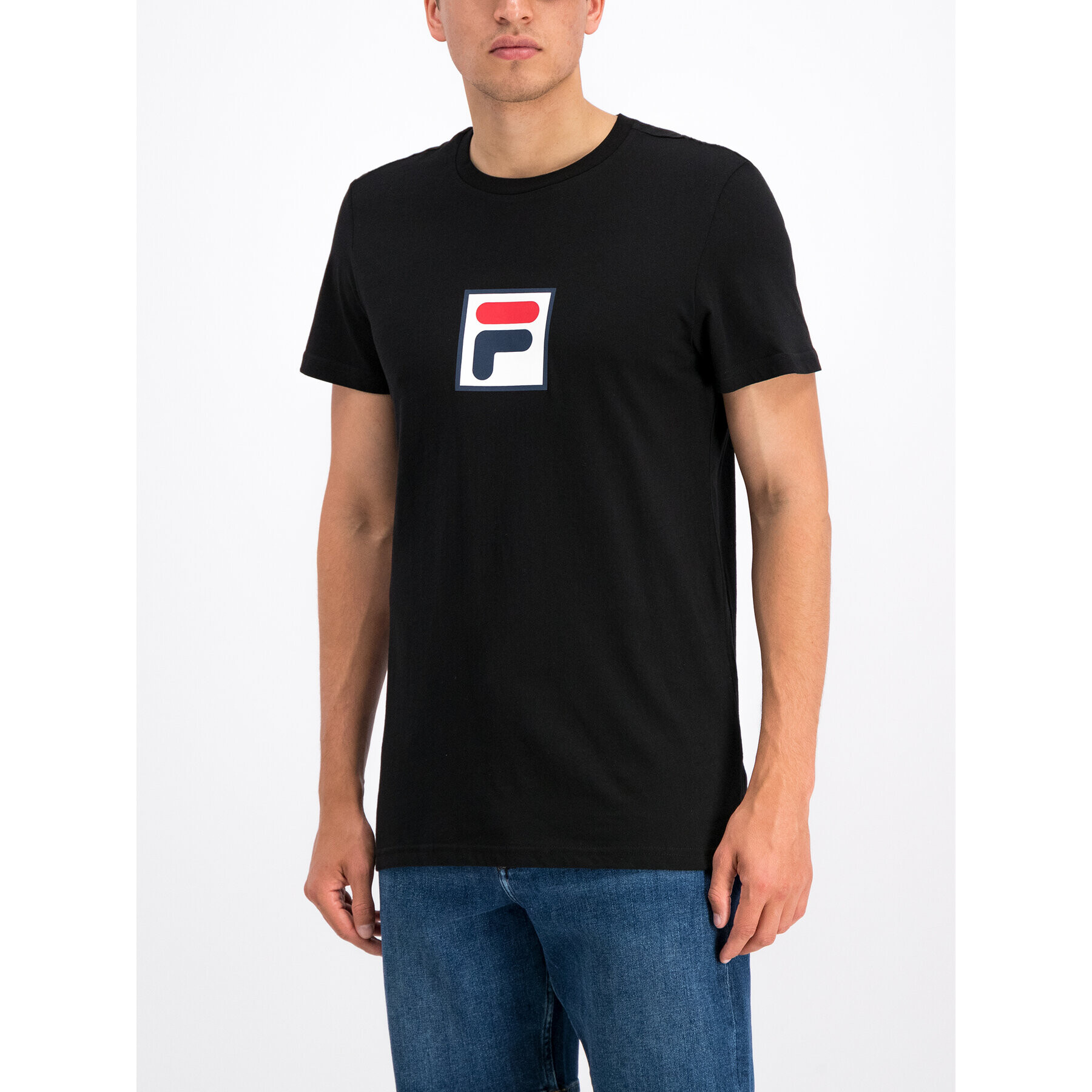 Fila Тишърт 682099 Черен Regular Fit - Pepit.bg