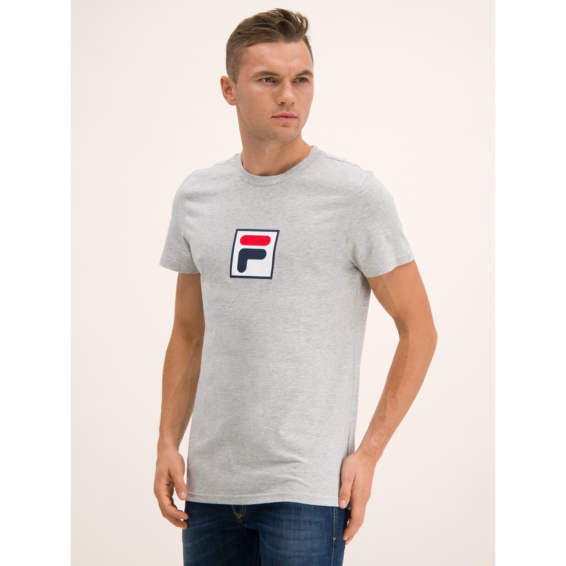 Fila Тишърт 682099 Сив Regular Fit - Pepit.bg