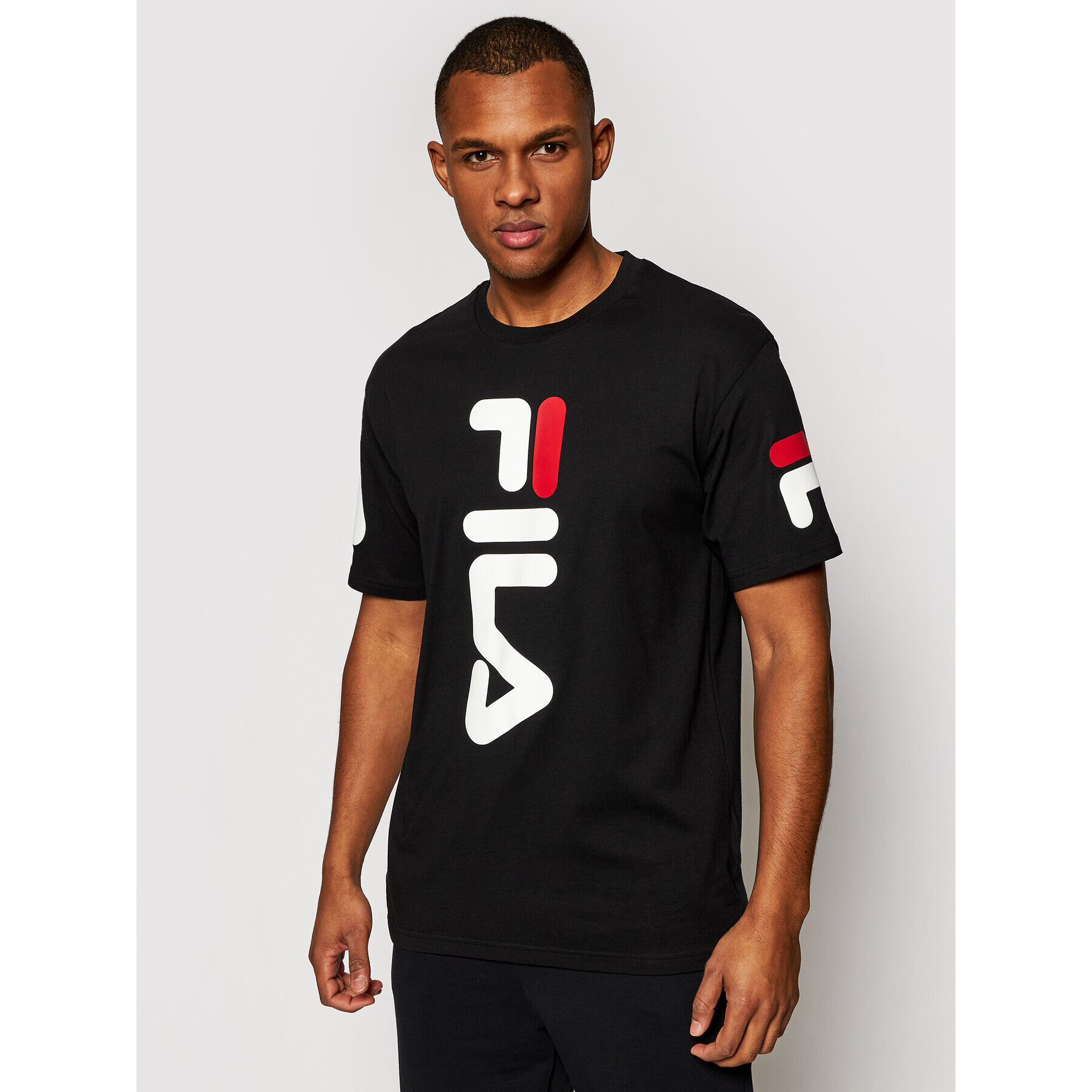 Fila Тишърт Allan 688463 Черен Regular Fit - Pepit.bg