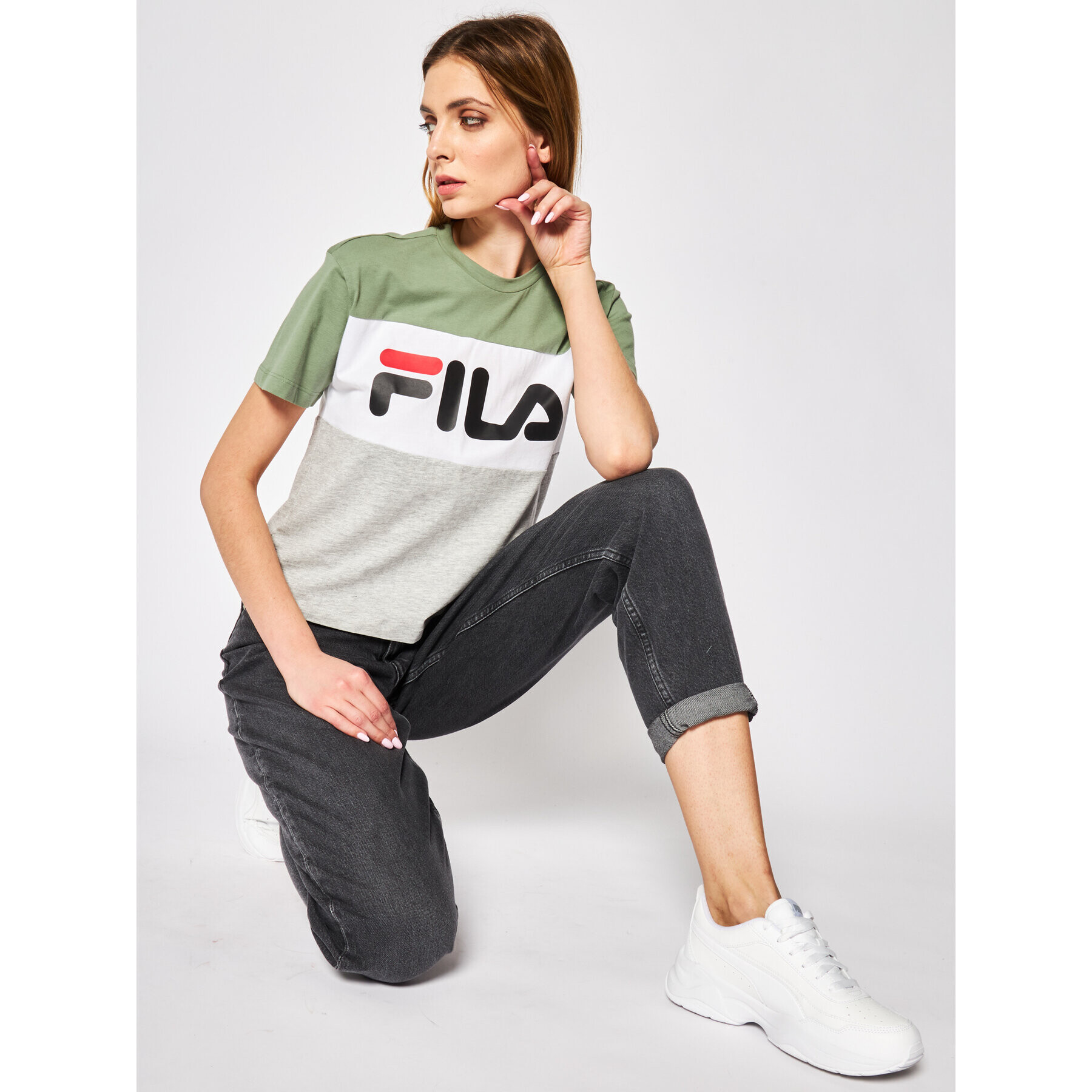 Fila Тишърт Allison 682125 Цветен Regular Fit - Pepit.bg