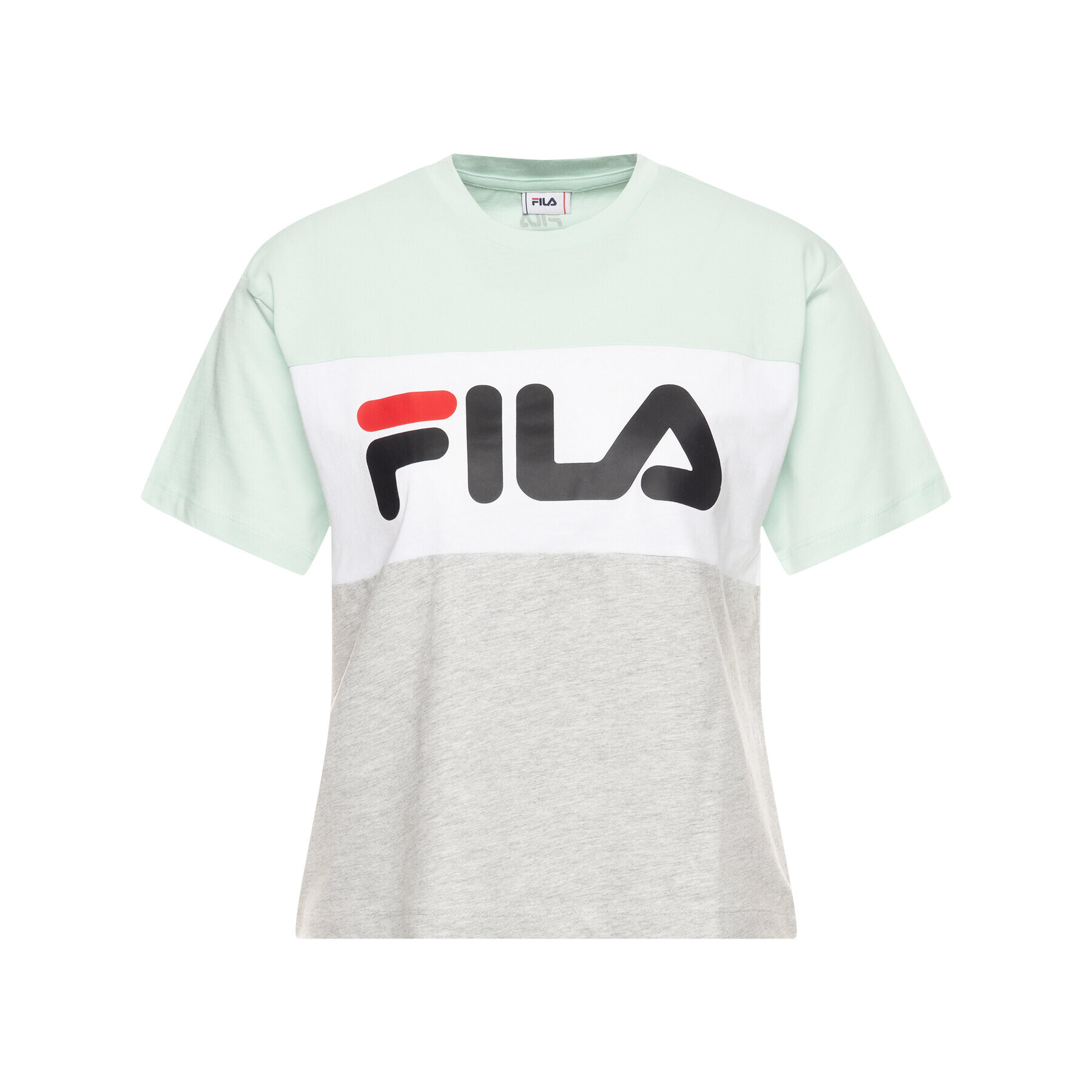 Fila Тишърт Allison 682125 Зелен Regular Fit - Pepit.bg