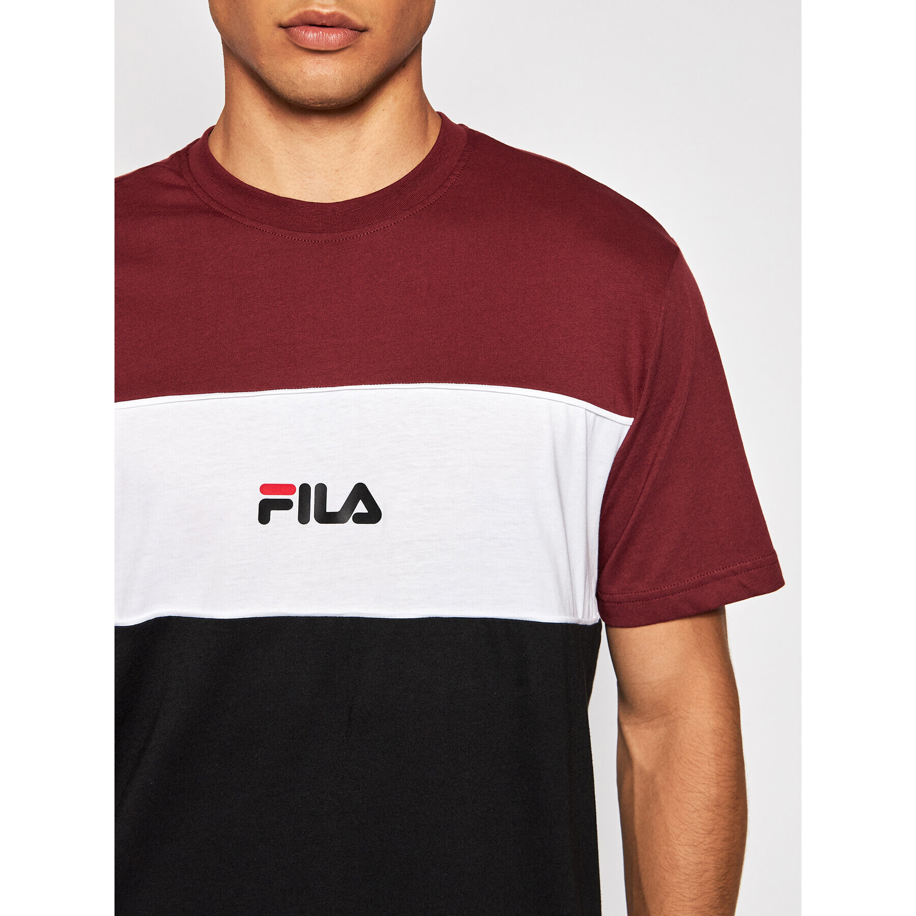 Fila Тишърт Anoki 688468 Черен Regular Fit - Pepit.bg