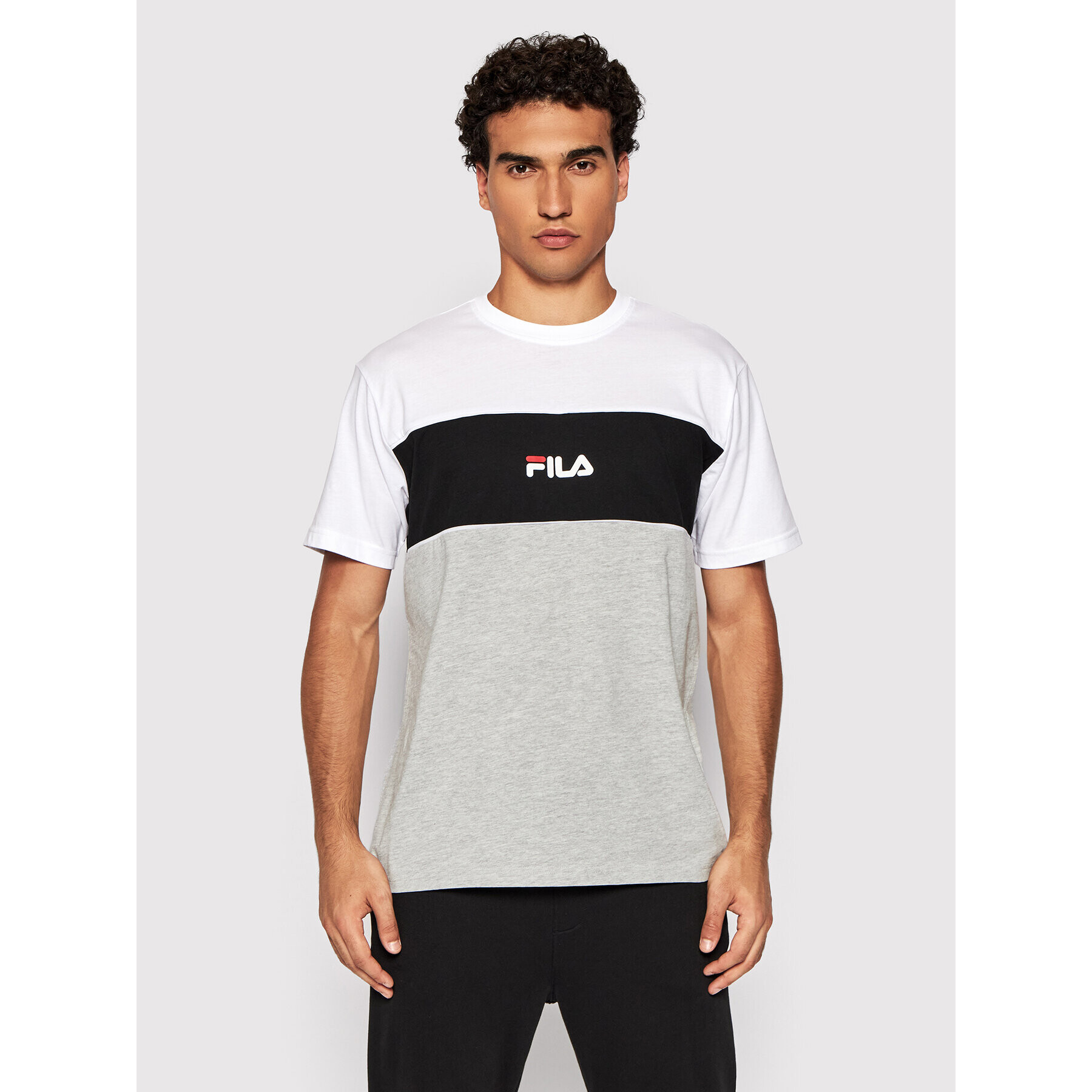 Fila Тишърт Anoki 688468 Сив Regular Fit - Pepit.bg