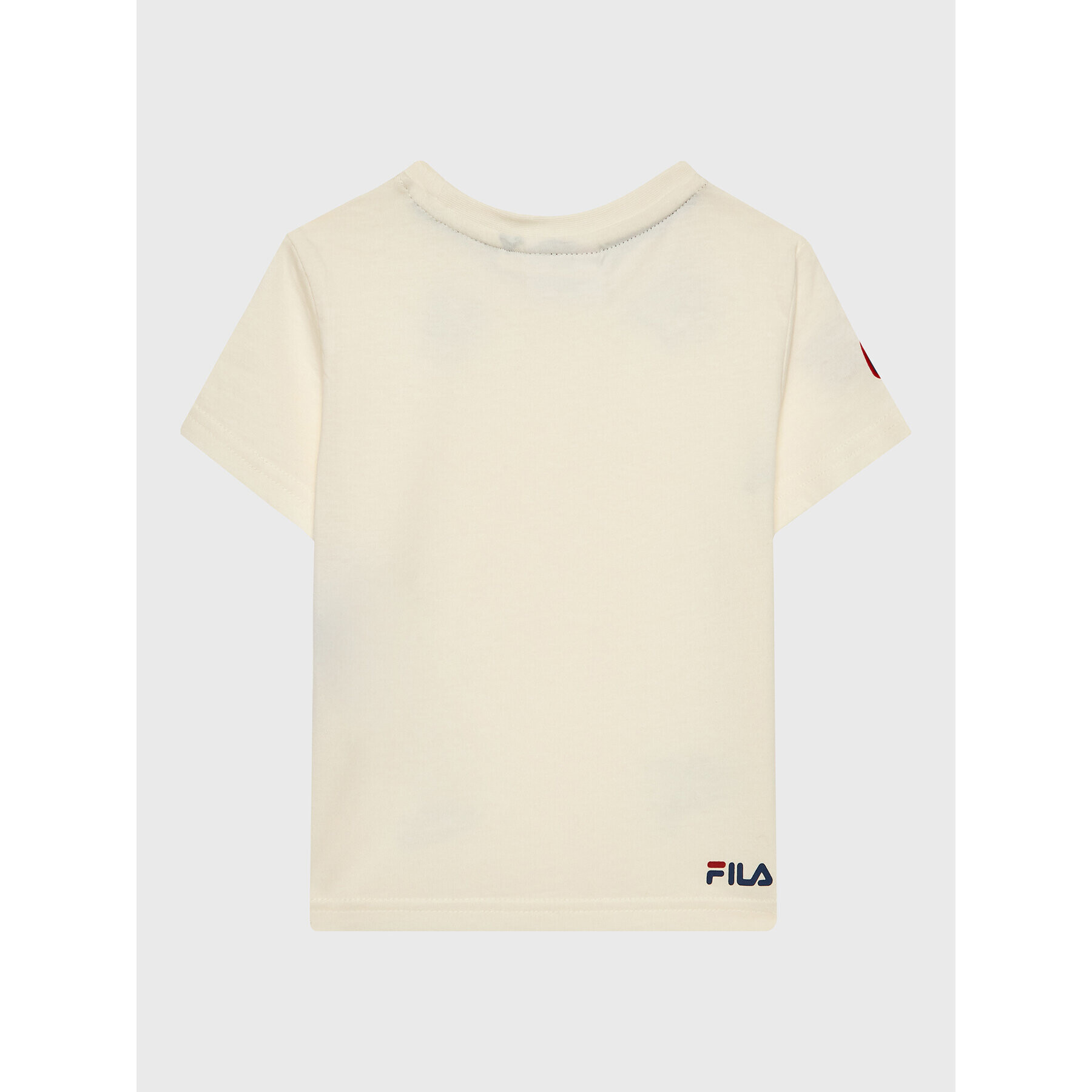 Fila Тишърт Bamberg FAK0093 Бежов Regular Fit - Pepit.bg