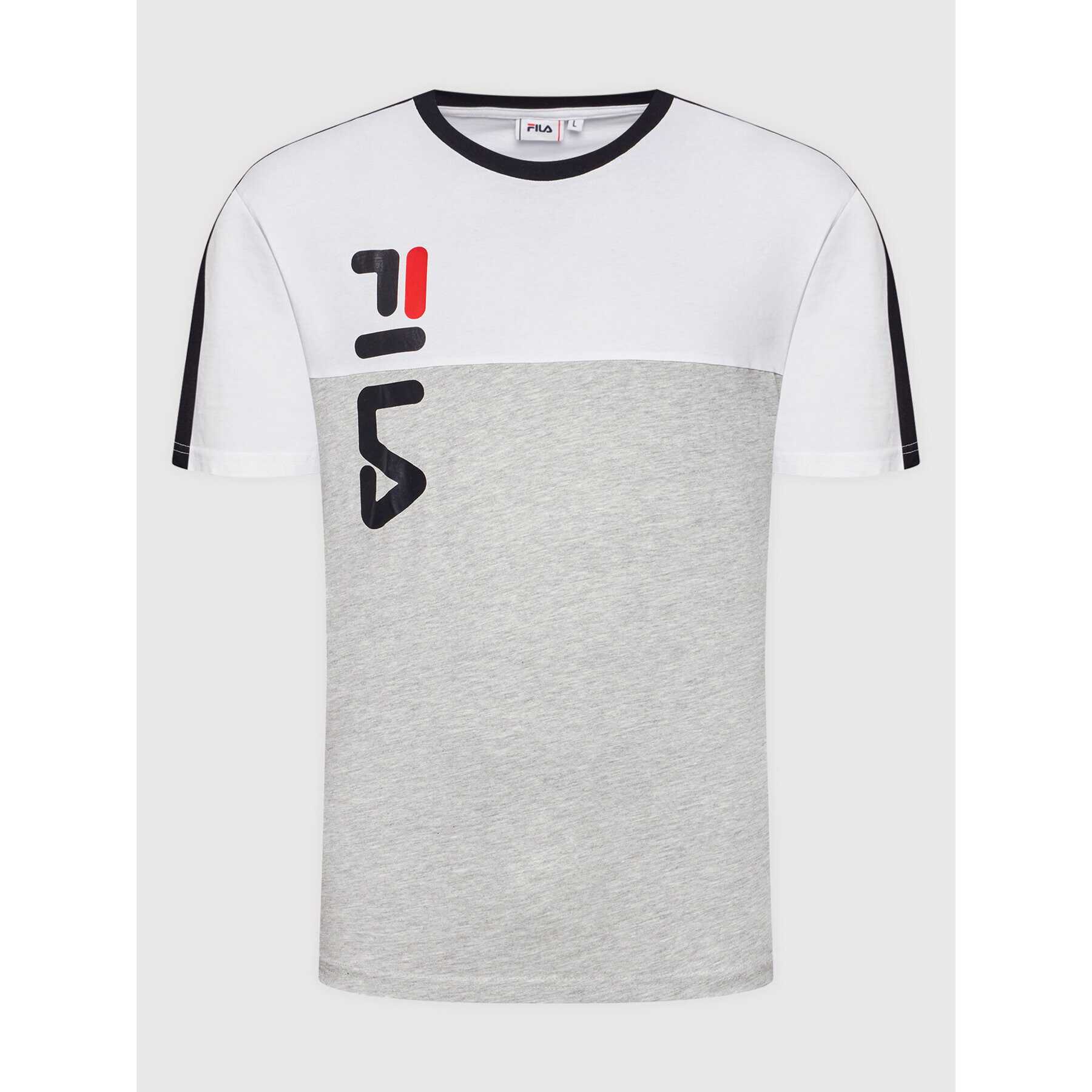 Fila Тишърт Bartin FAM0078 Сив Relaxed Fit - Pepit.bg