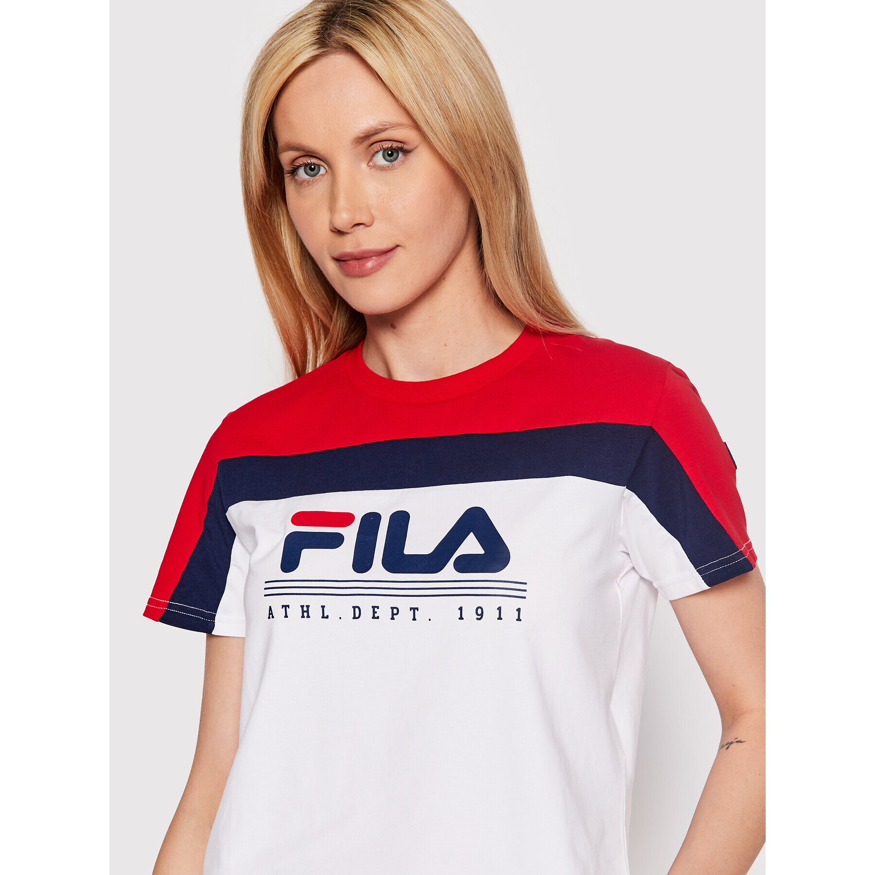 Fila Тишърт Belek 768588 Цветен Regular Fit - Pepit.bg