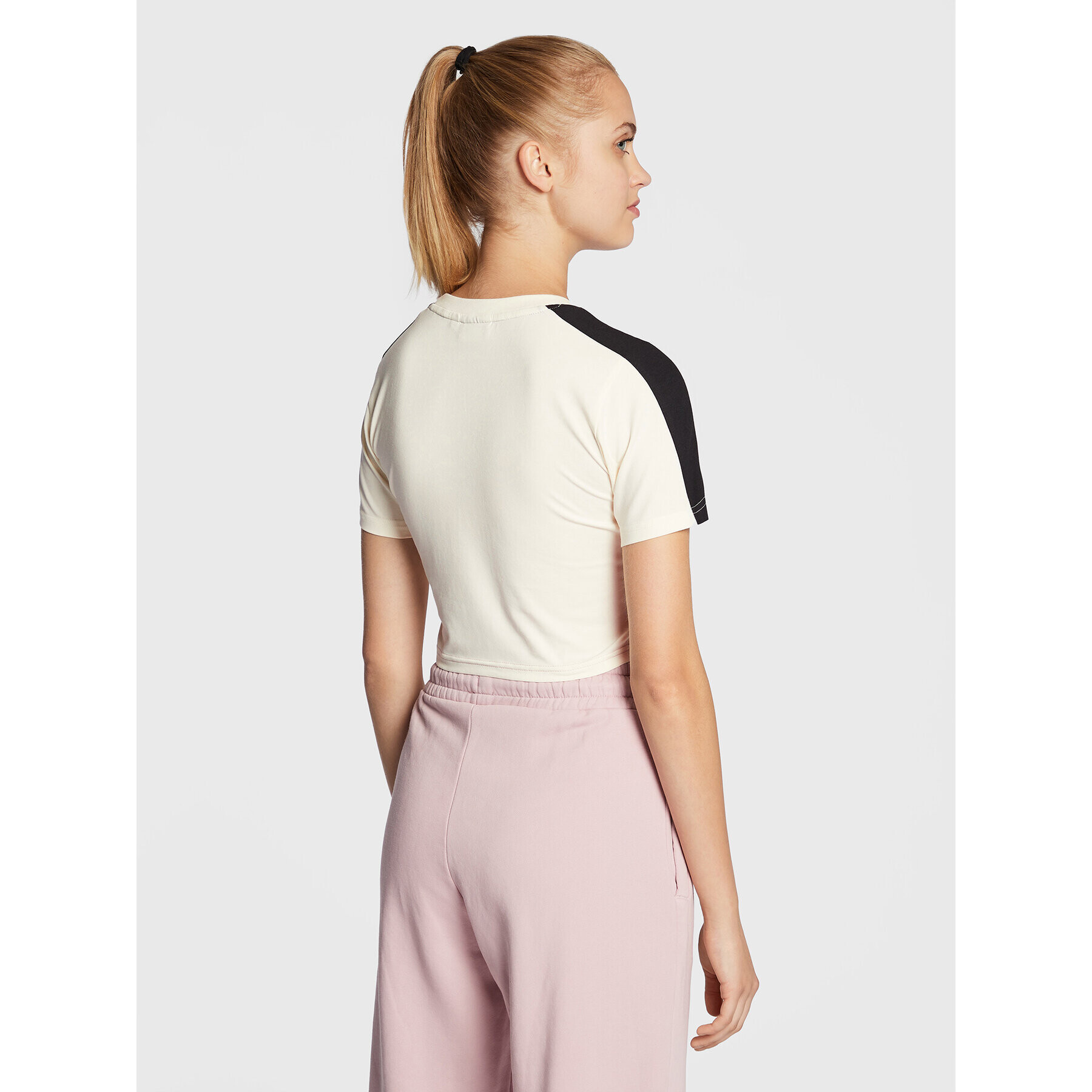 Fila Тишърт Biella FAW0272 Бял Slim Fit - Pepit.bg