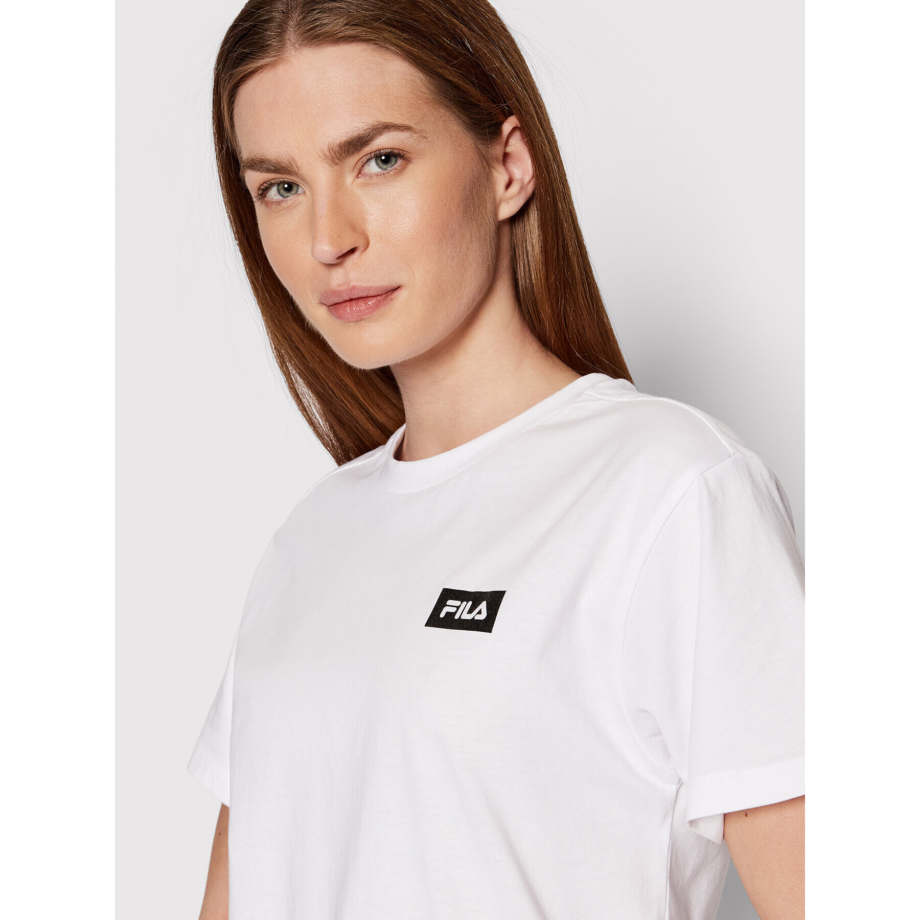 Fila Тишърт Biga FAW0142 Бял Regular Fit - Pepit.bg