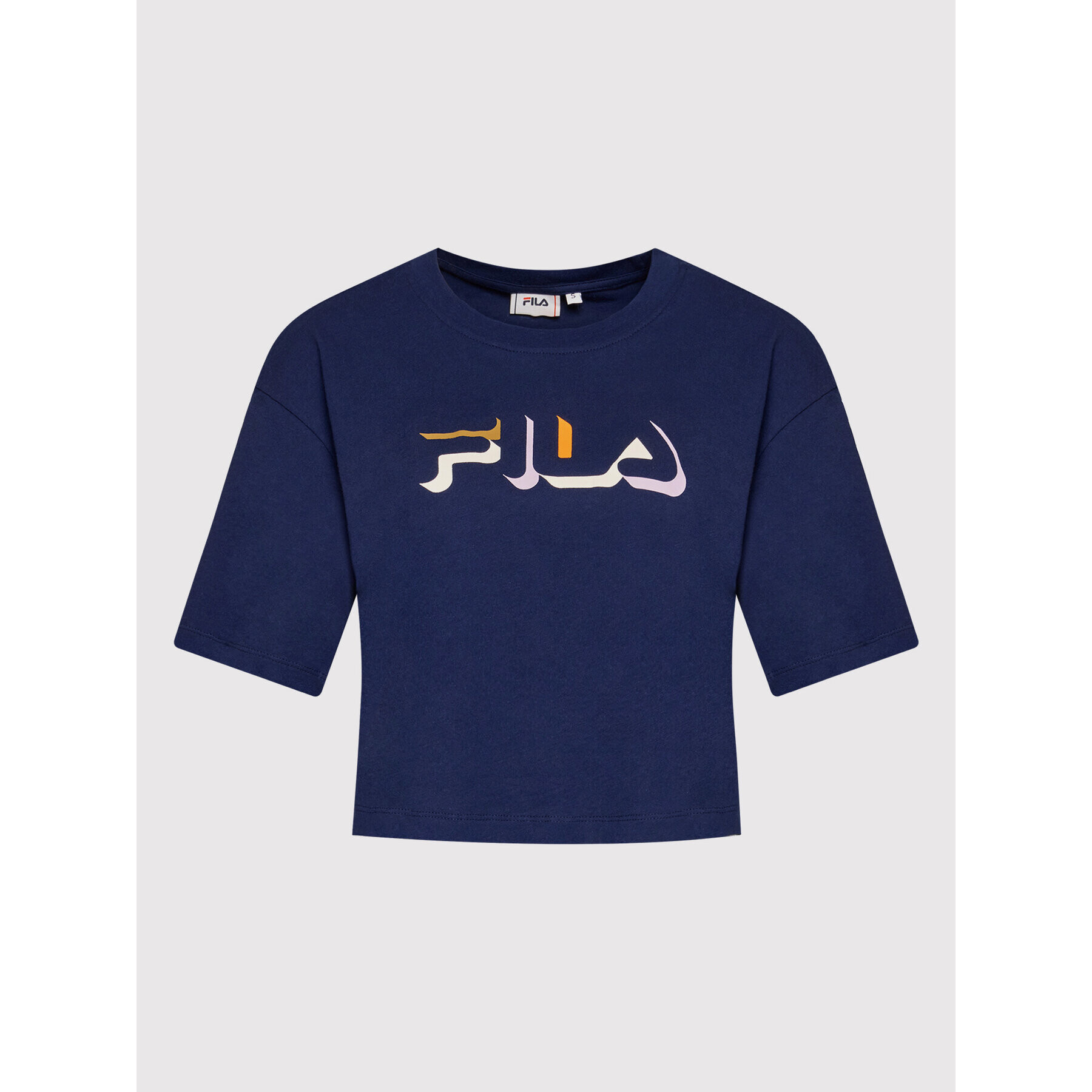 Fila Тишърт Boituva 768497 Тъмносин Relaxed Fit - Pepit.bg