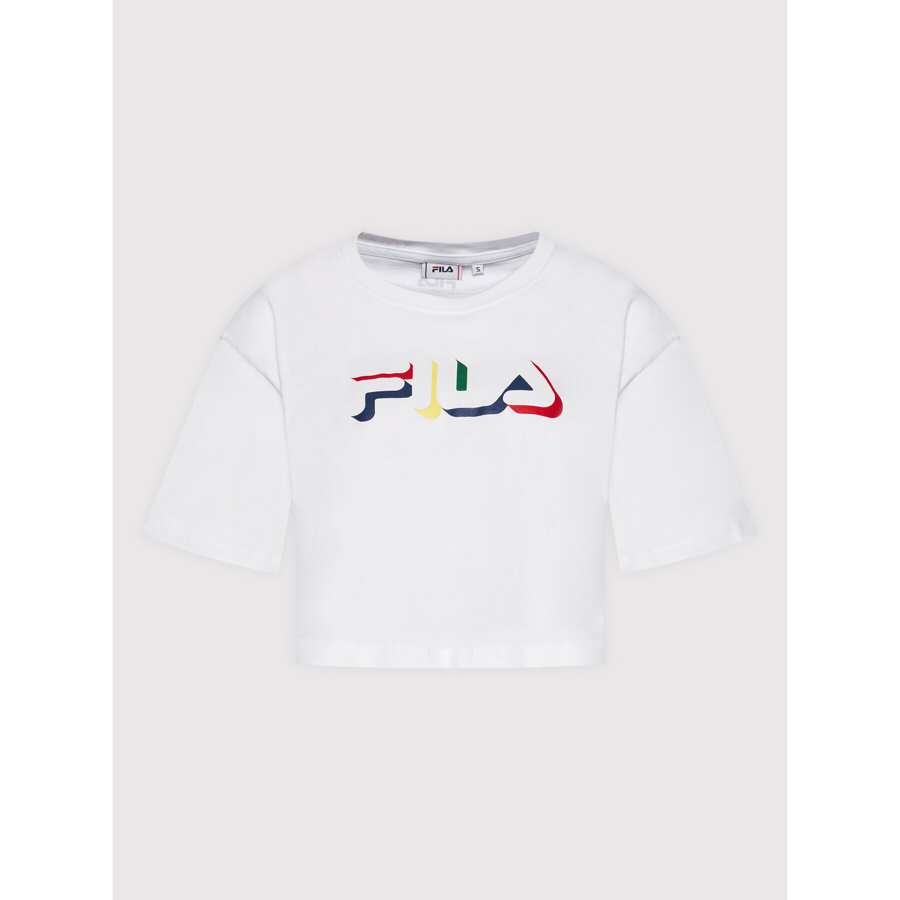 Fila Тишърт Boituva 768993 Бял Relaxed Fit - Pepit.bg