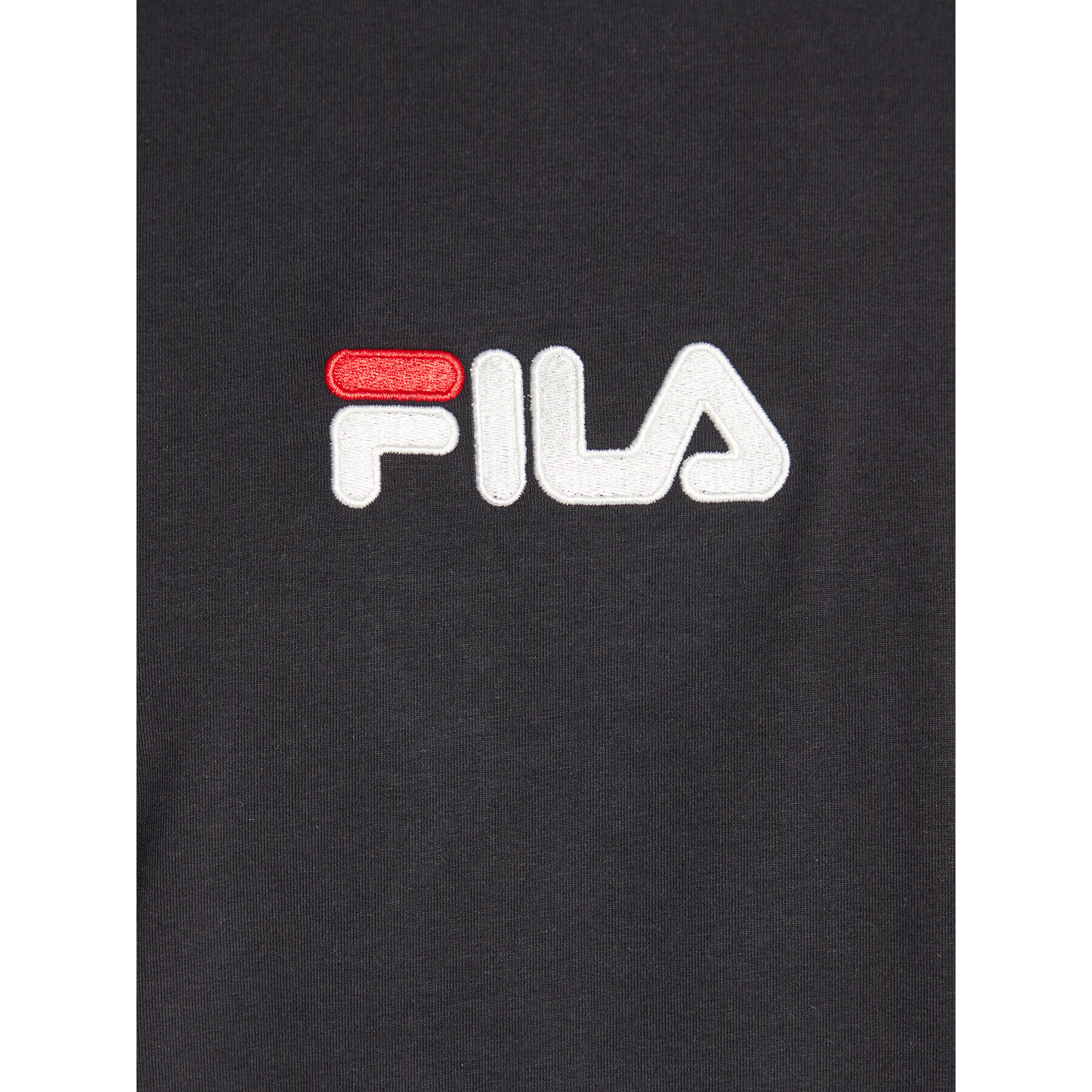 Fila Тишърт Bormio FAM0175 Черен Regular Fit - Pepit.bg