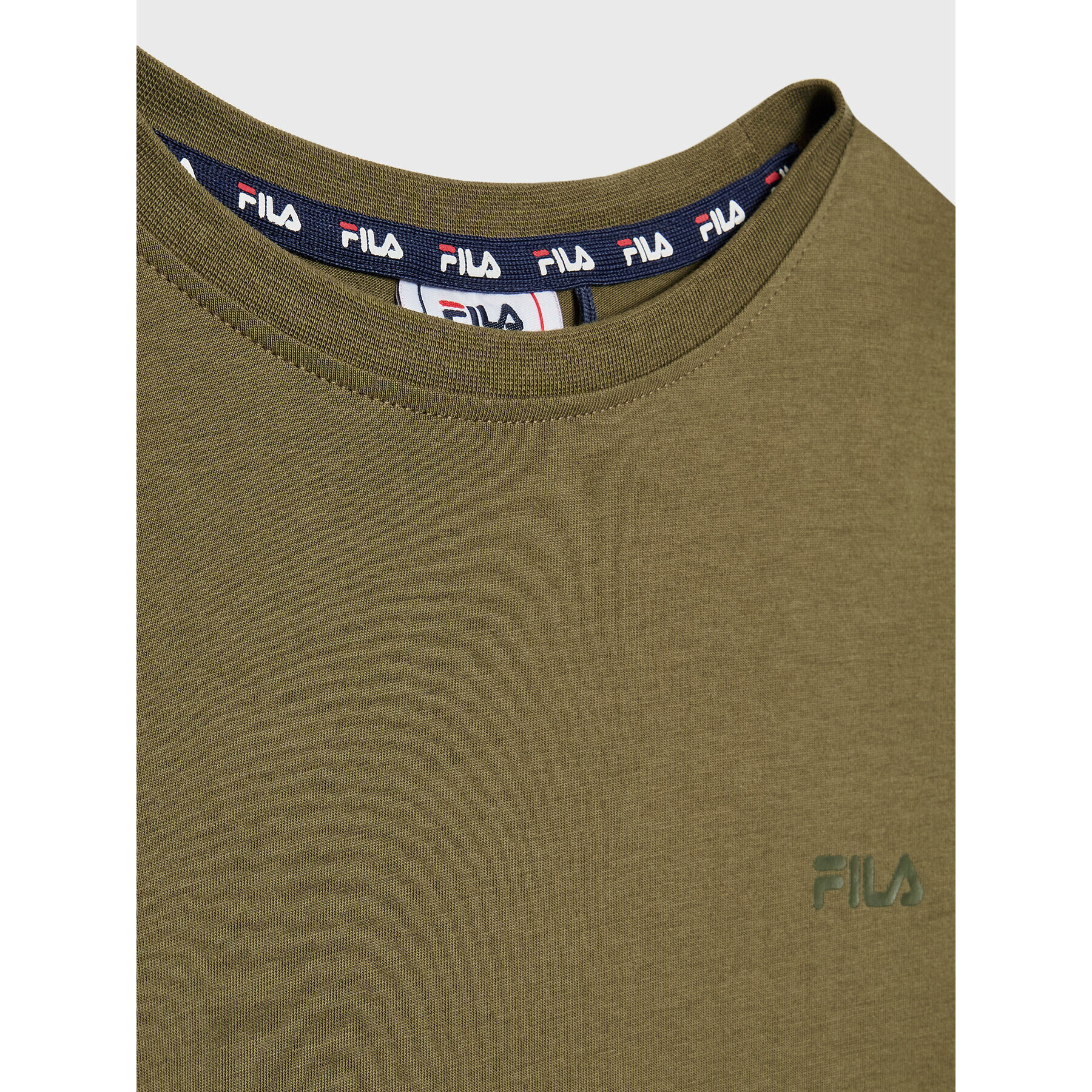 Fila Тишърт Bremervorde FAT0125 Зелен Regular Fit - Pepit.bg