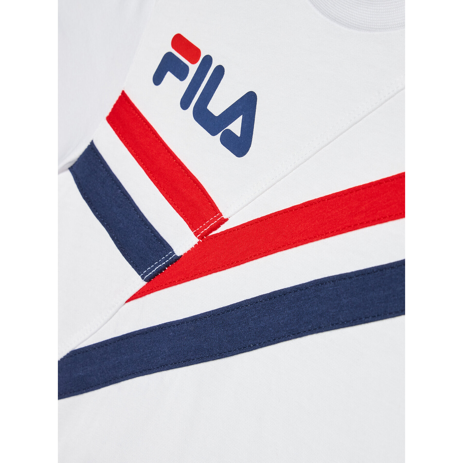 Fila Тишърт FAK0084 Бял Regular Fit - Pepit.bg