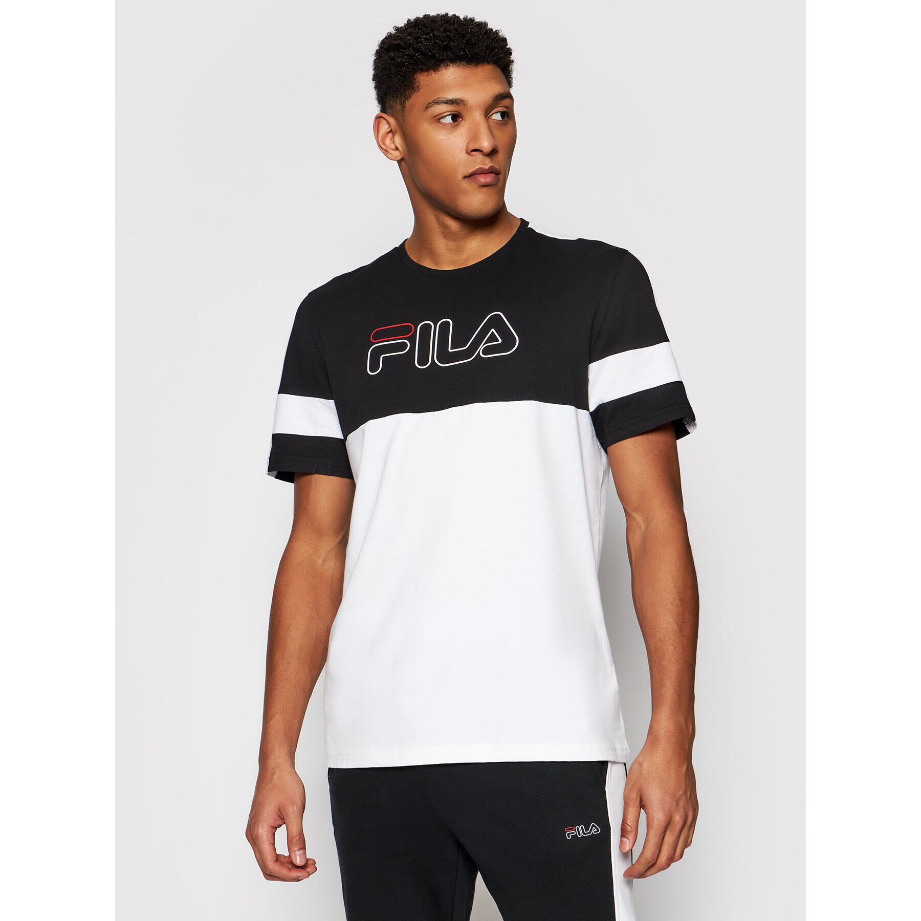 Fila Тишърт Jadon Blocked 683257 Цветен Regular Fit - Pepit.bg