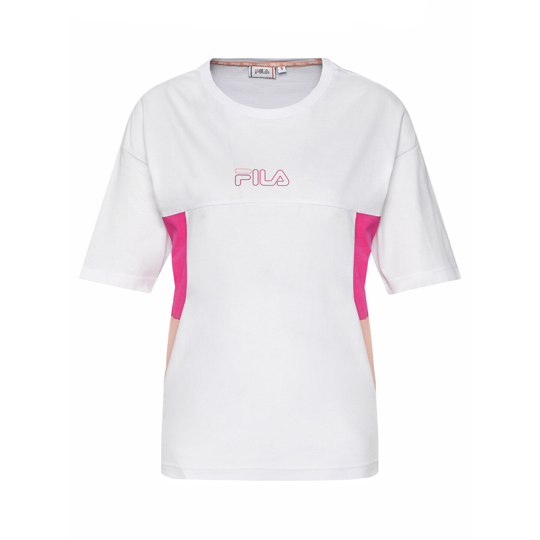 Fila Тишърт Jaelle 683293 Бял Regular Fit - Pepit.bg