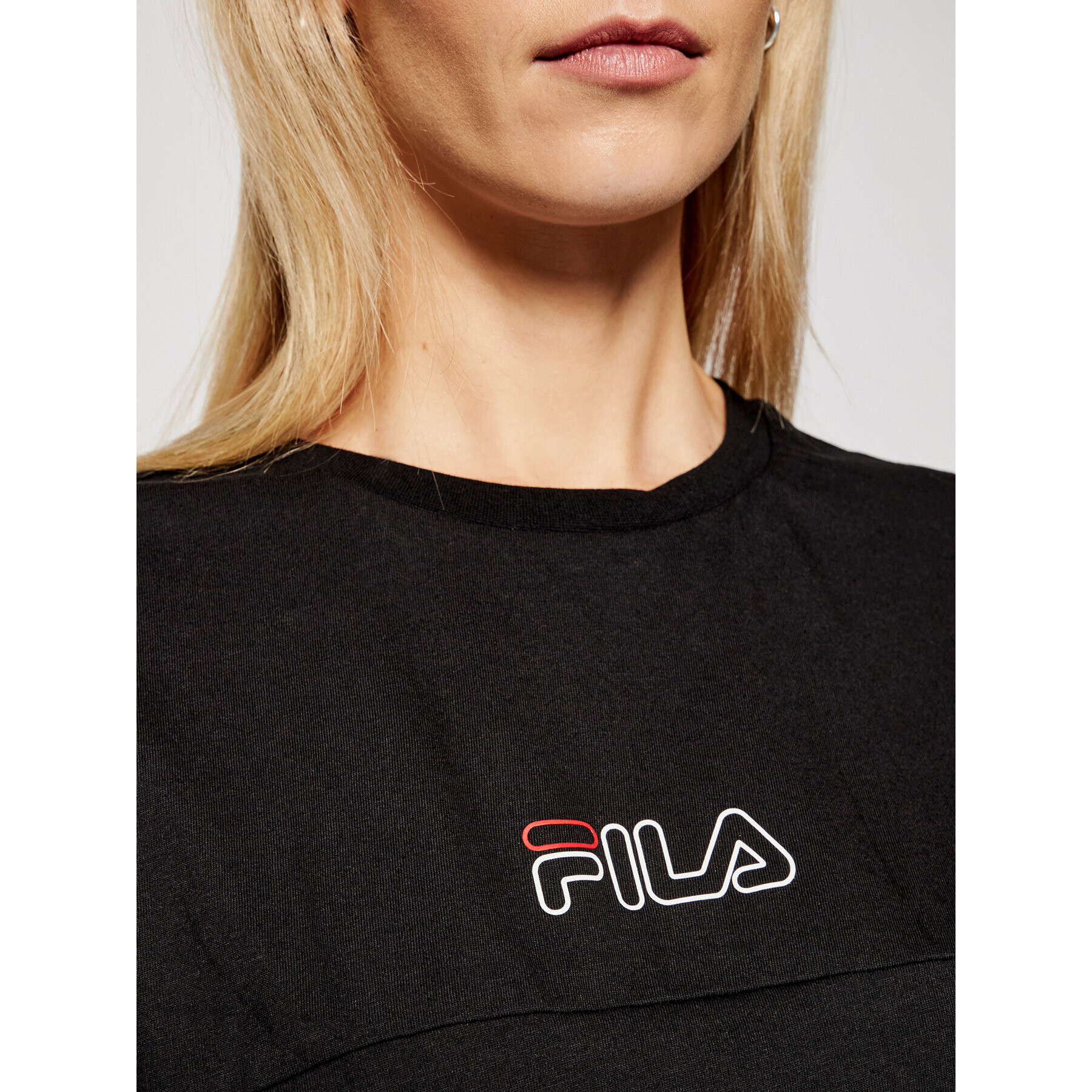 Fila Тишърт Jaelle 683293 Черен Regular Fit - Pepit.bg