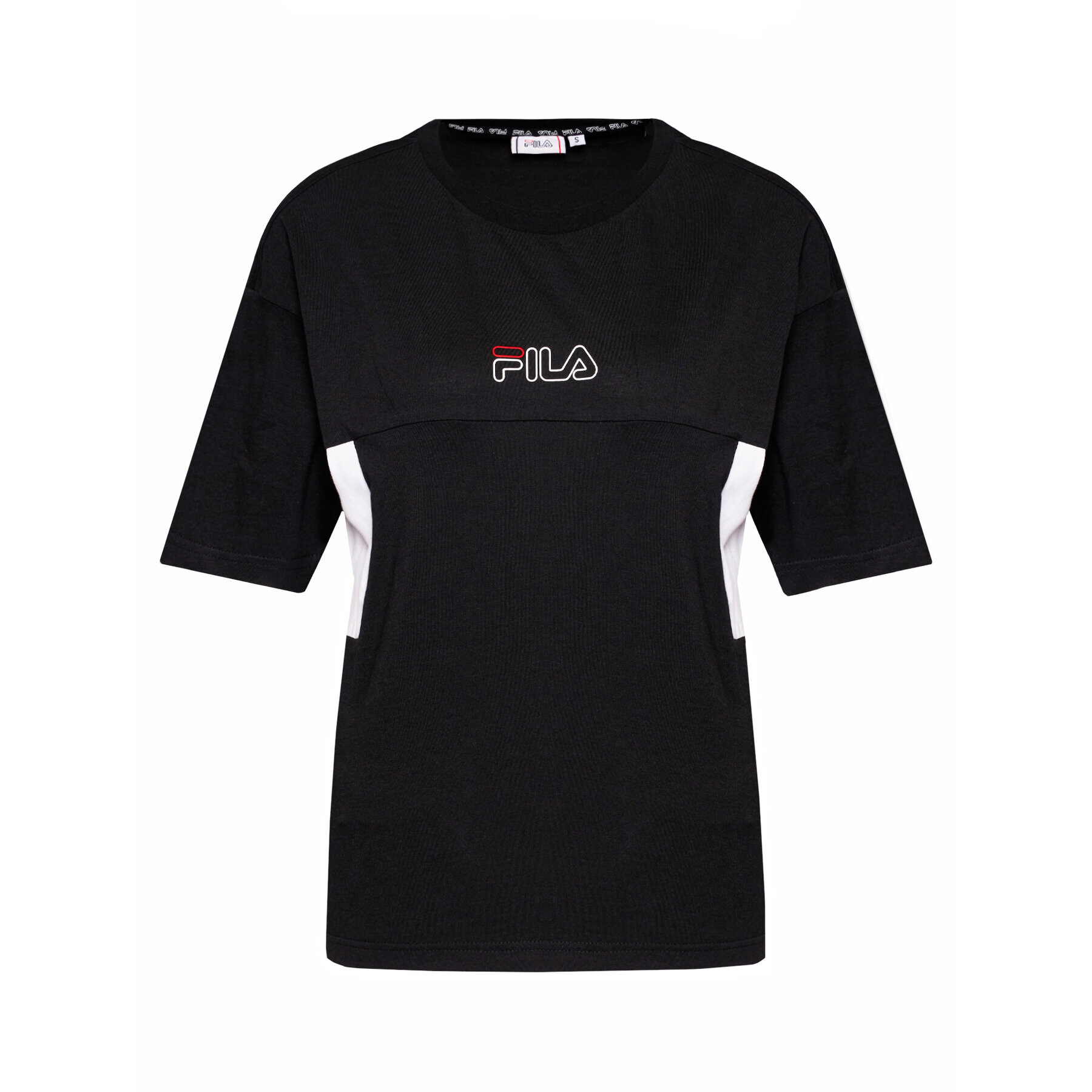 Fila Тишърт Jaelle 683293 Черен Regular Fit - Pepit.bg