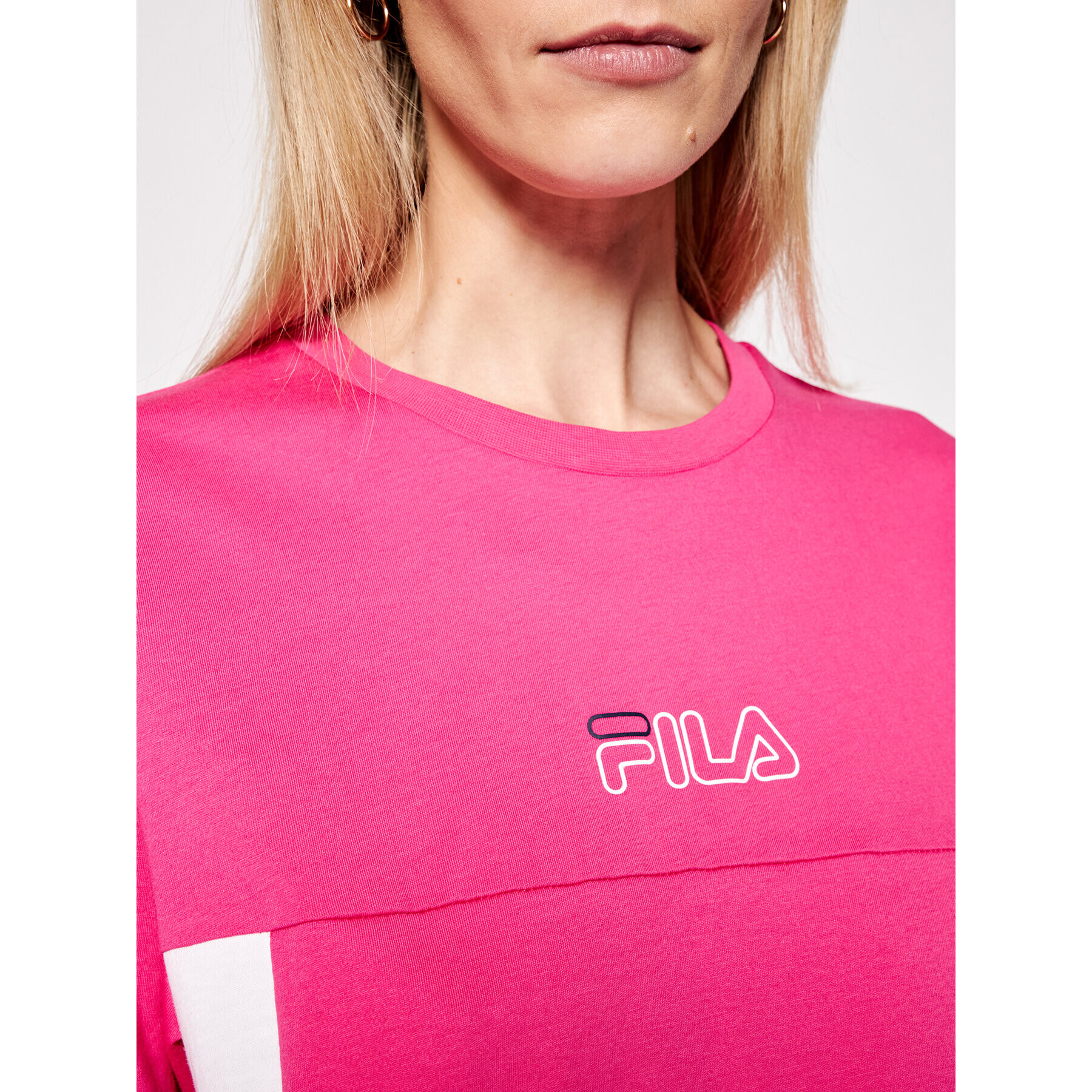 Fila Тишърт Jaelle 683293 Розов Regular Fit - Pepit.bg