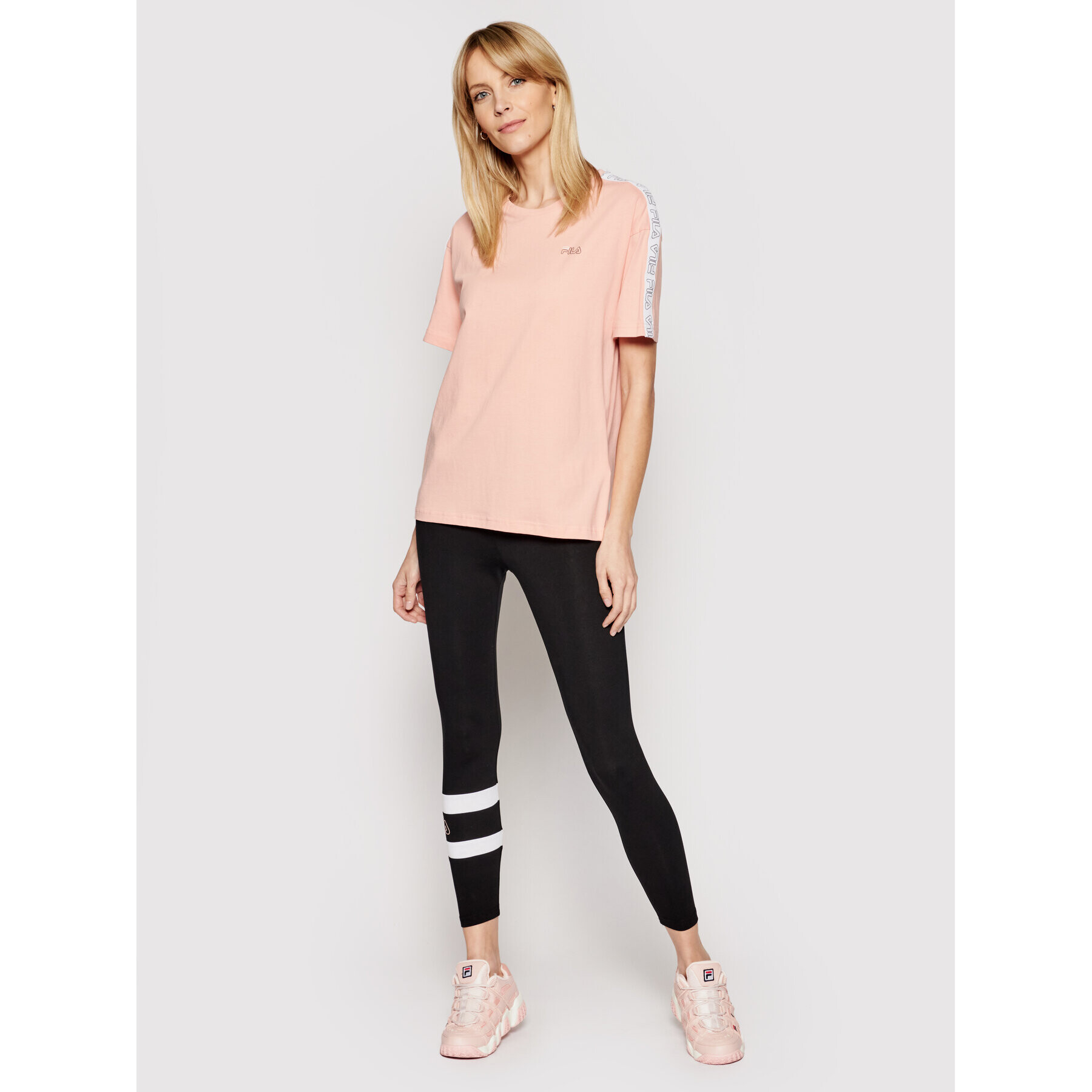 Fila Тишърт Jakena 683395 Оранжев Regular Fit - Pepit.bg