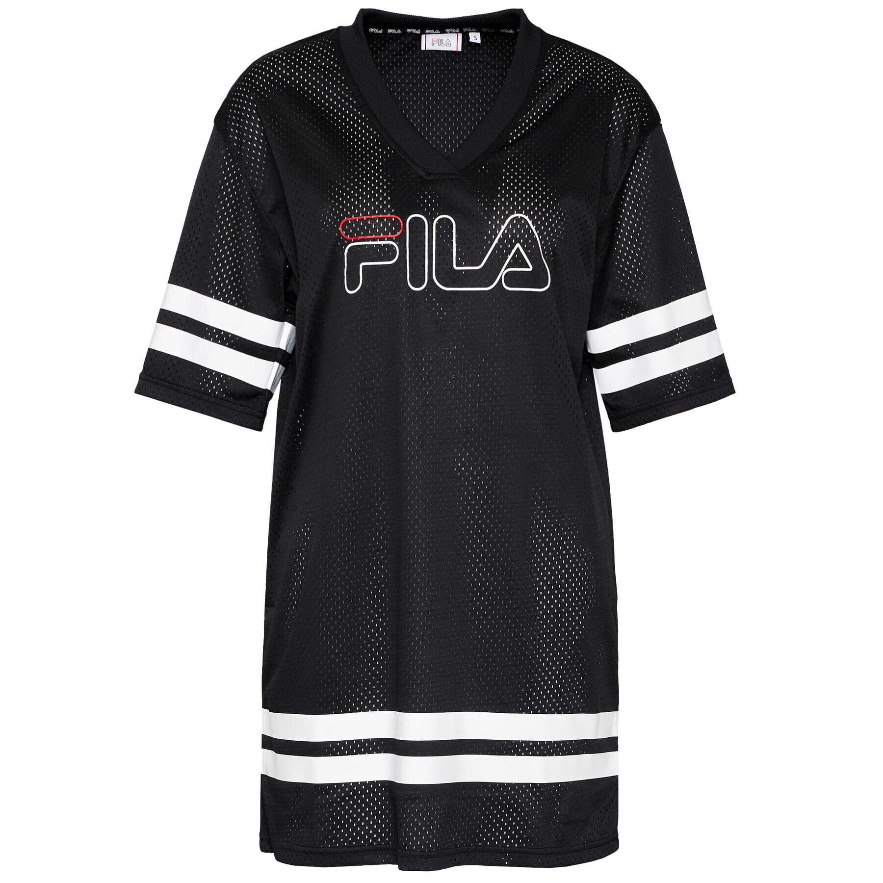 Fila Тишърт Jala 683299 Черен Oversize - Pepit.bg