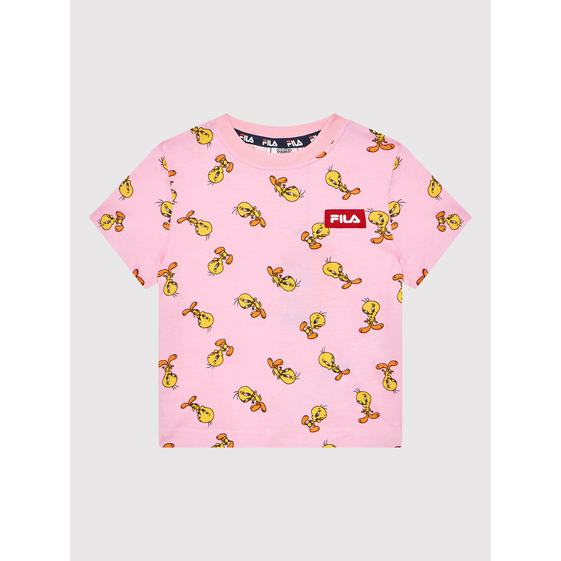Fila Тишърт Laage FAK0021 Розов Regular Fit - Pepit.bg