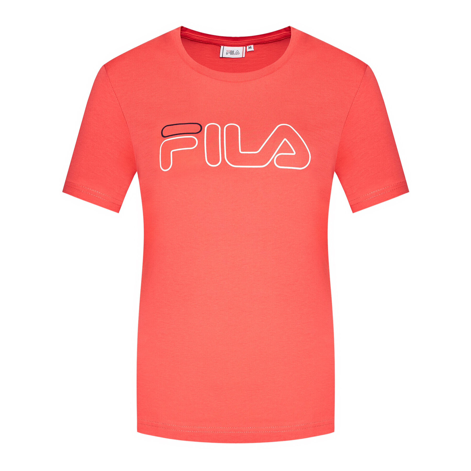 Fila Тишърт Ladan 683179 Оранжев Regular Fit - Pepit.bg