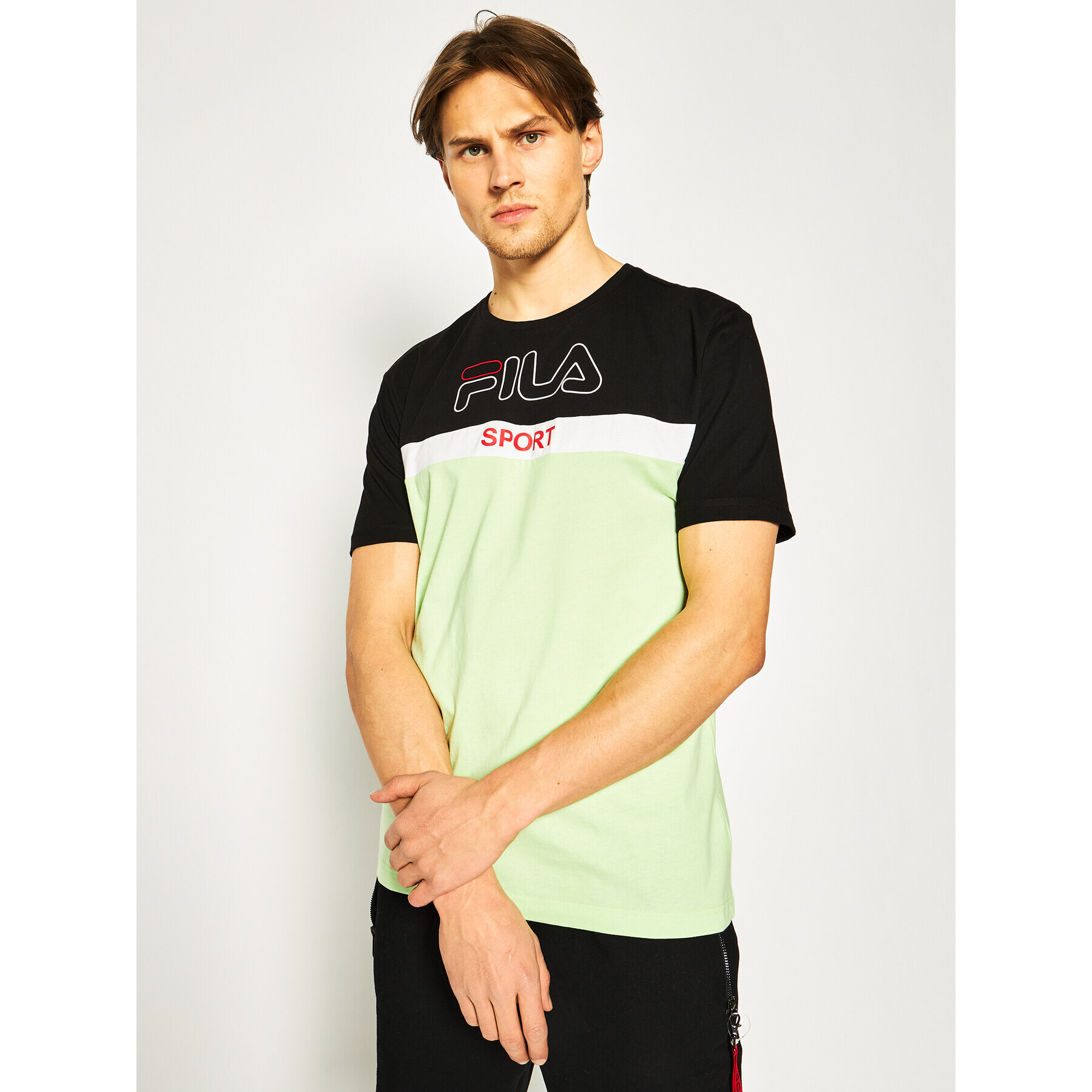 Fila Тишърт Lars 683084 Цветен Regular Fit - Pepit.bg