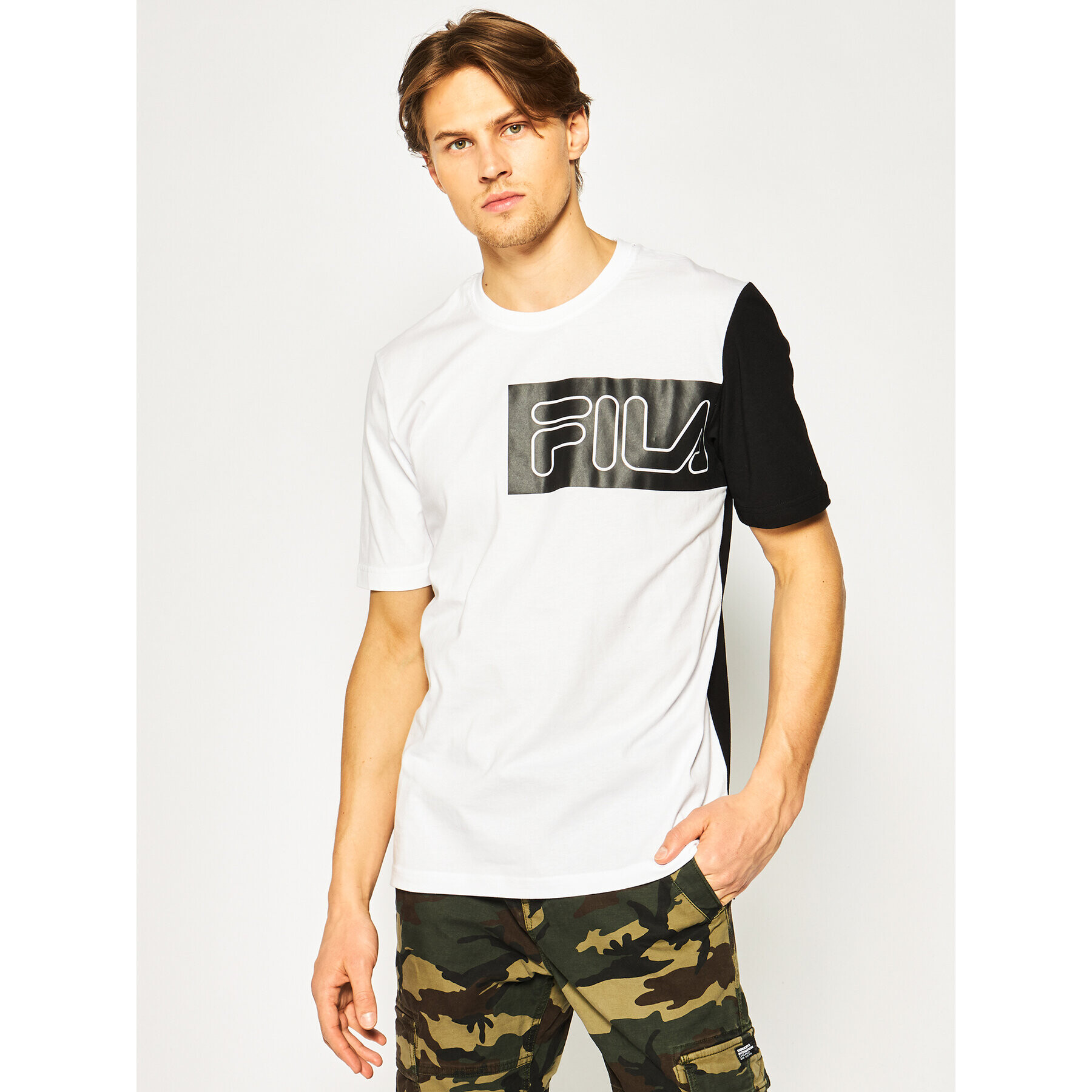 Fila Тишърт Lazar 683089 Цветен Regular Fit - Pepit.bg