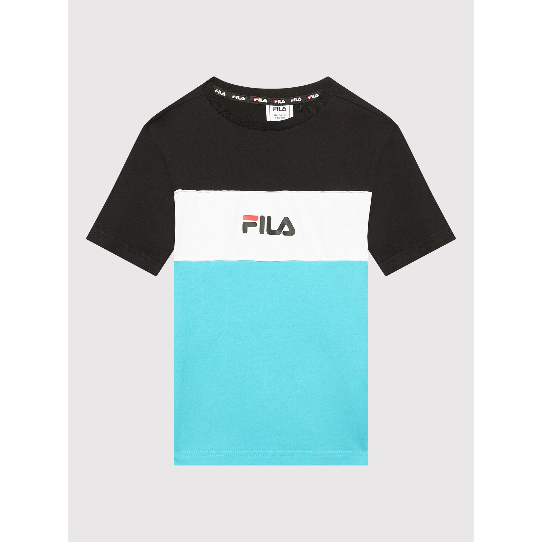 Fila Тишърт Mika 688759 Черен Regular Fit - Pepit.bg