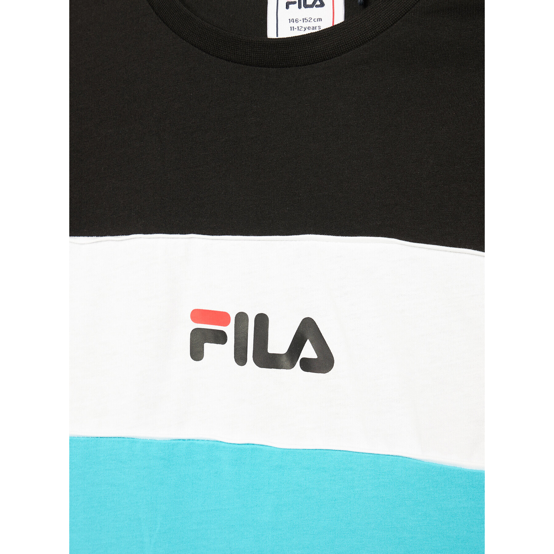 Fila Тишърт Mika 688759 Черен Regular Fit - Pepit.bg