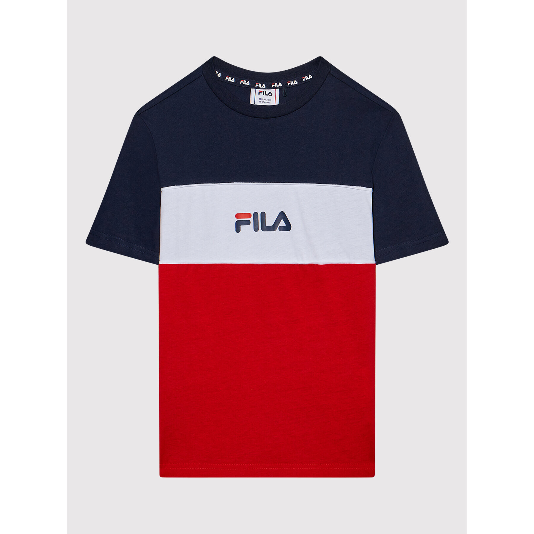 Fila Тишърт Mika 688759 Тъмносин Regular Fit - Pepit.bg