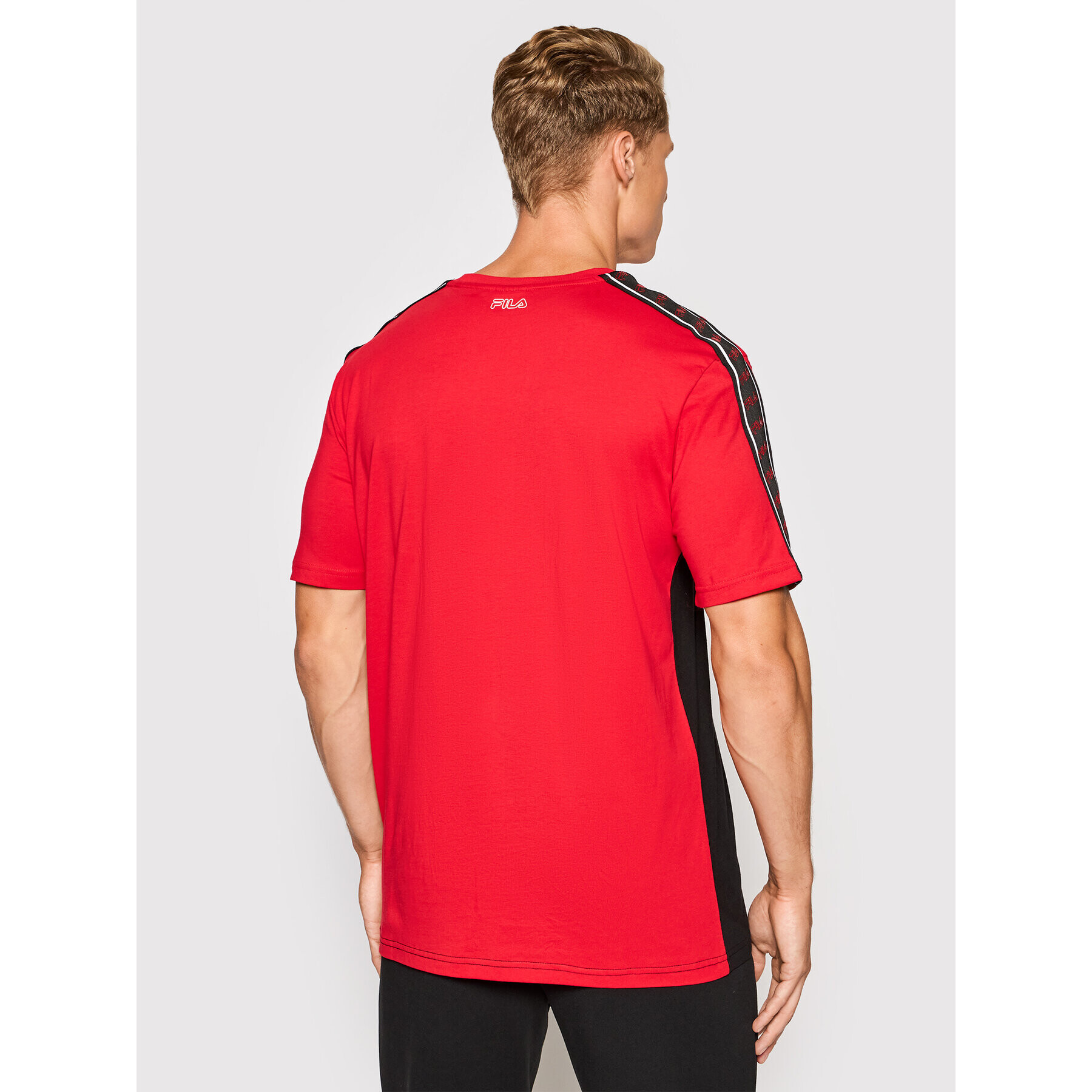 Fila Тишърт Ojas 683481 Червен Regular Fit - Pepit.bg