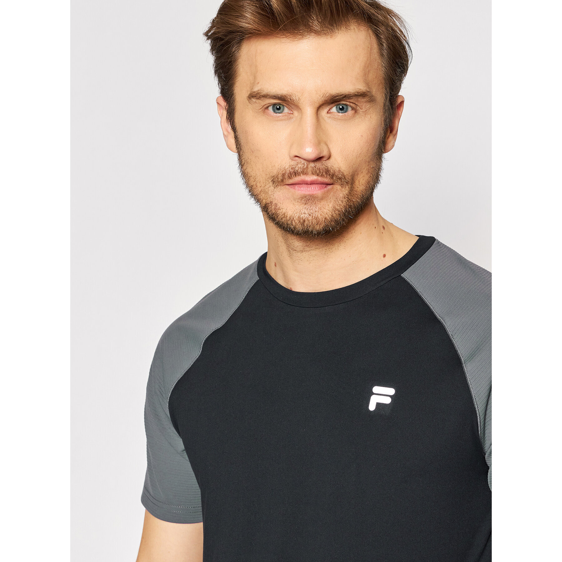 Fila Тишърт Ragewitz FAM0062 Черен Regular Fit - Pepit.bg