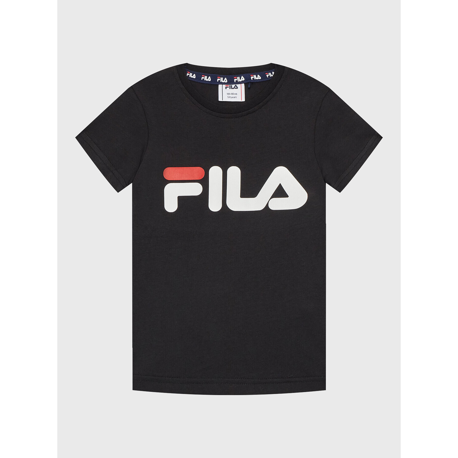 Fila Тишърт Sala FAK0089 Черен Regular Fit - Pepit.bg