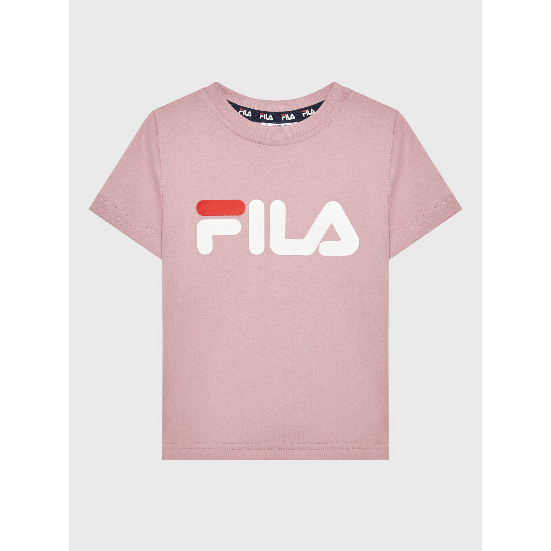 Fila Тишърт Sala Logo FAK0089 Розов Regular Fit - Pepit.bg