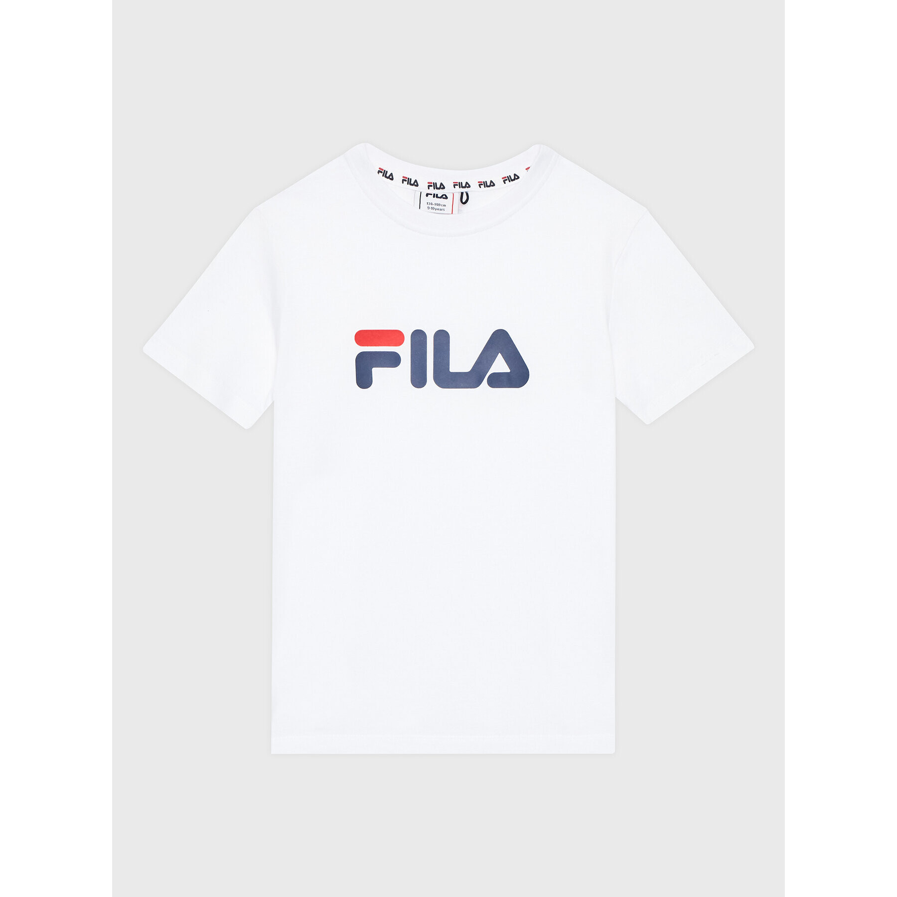 Fila Тишърт Solberg FAT0109 Бял Regular Fit - Pepit.bg