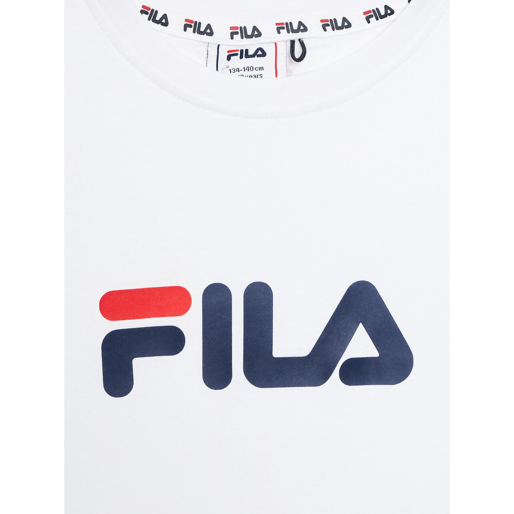 Fila Тишърт Solberg FAT0109 Бял Regular Fit - Pepit.bg