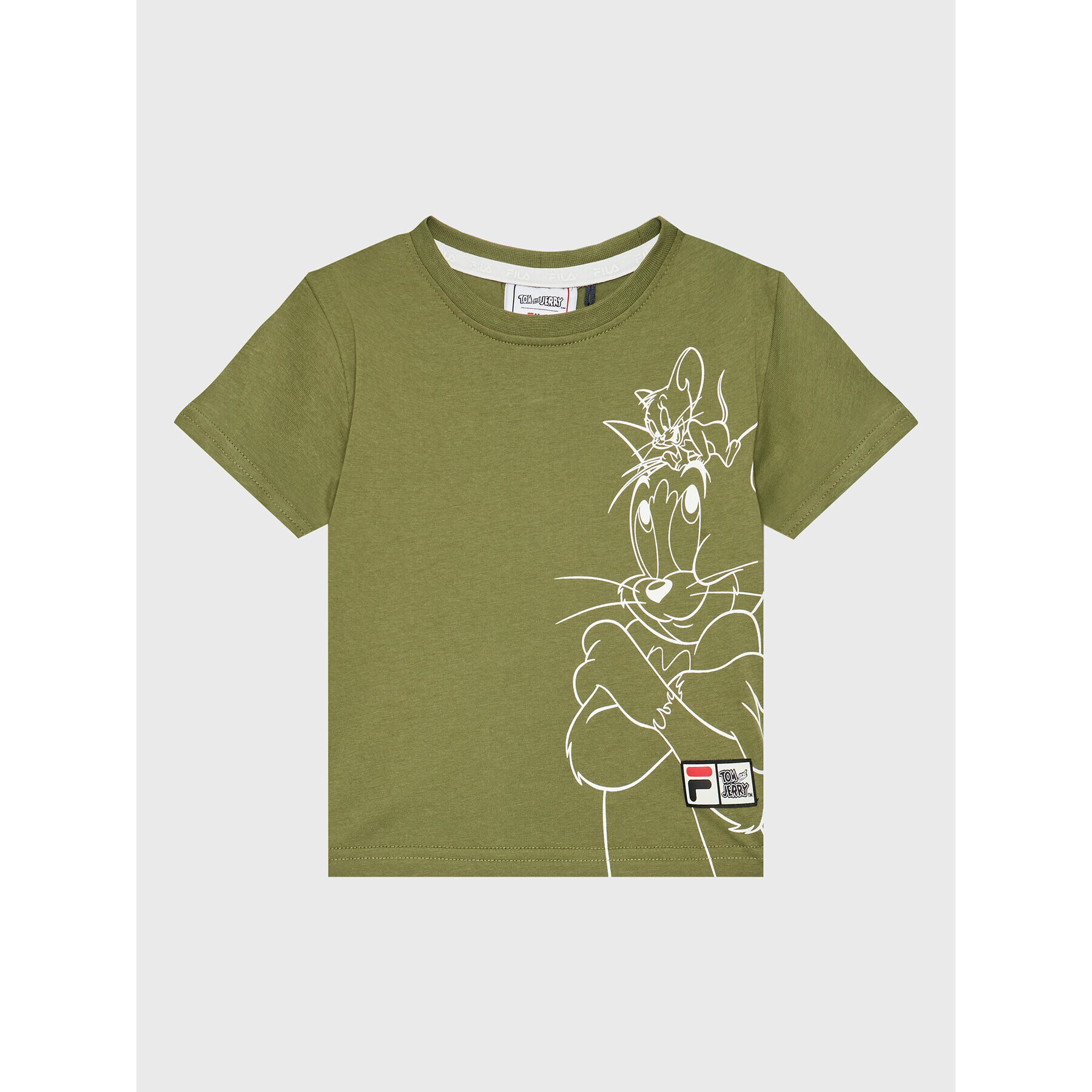 Fila Тишърт Toyama 771204 Зелен Relaxed Fit - Pepit.bg