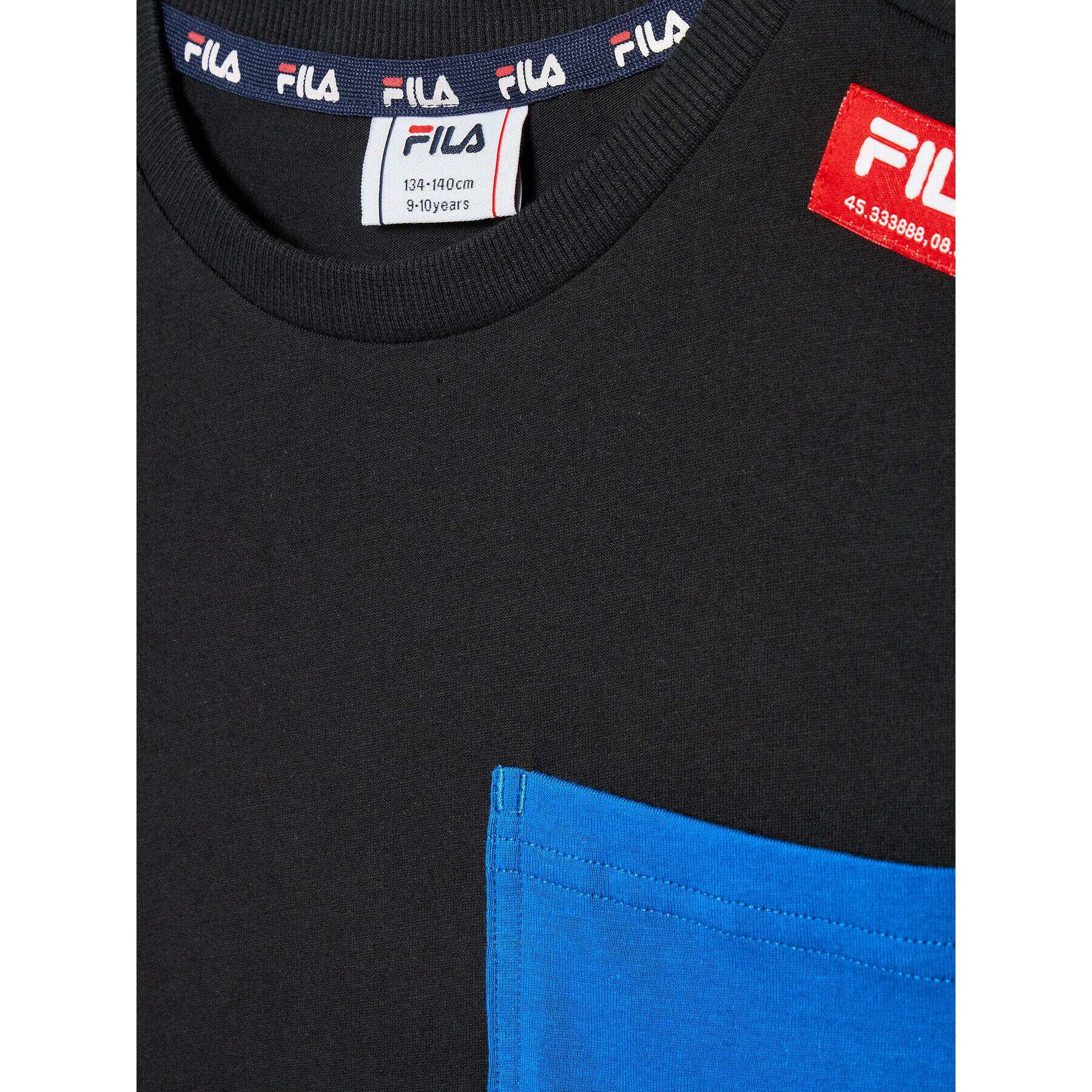 Fila Тишърт Treffurt FAT0037 Черен Regular Fit - Pepit.bg