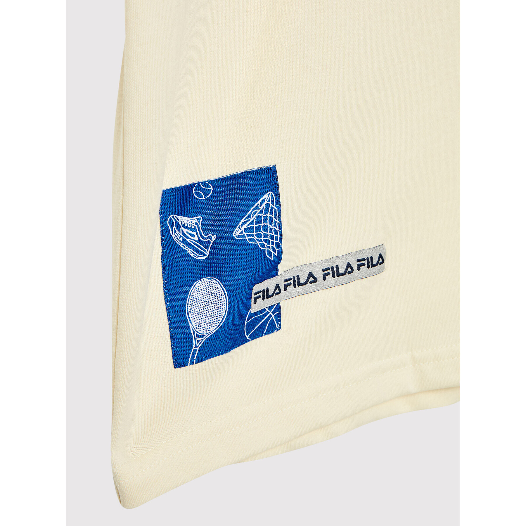 Fila Тишърт Treffurt FAT0037 Жълт Regular Fit - Pepit.bg